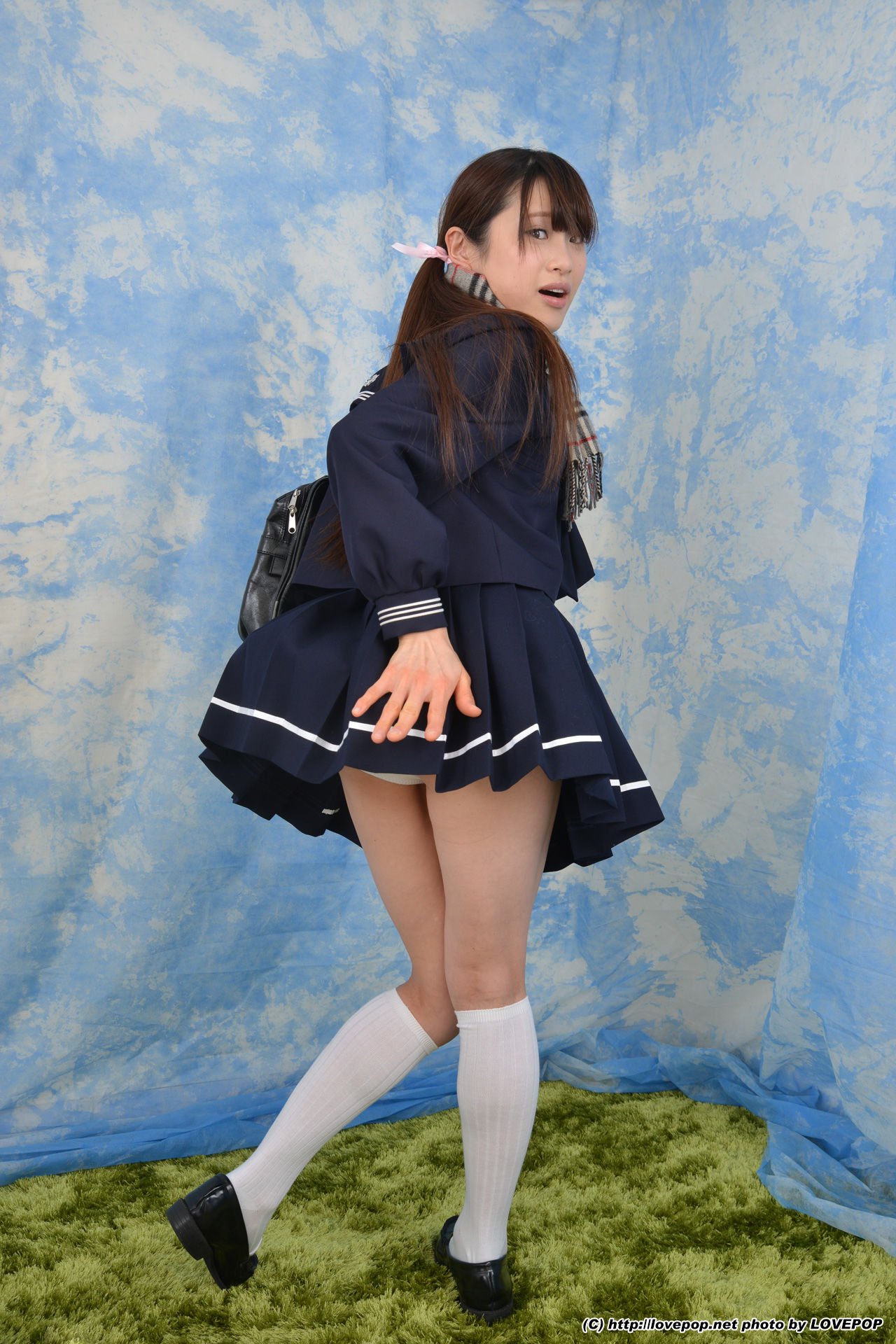 Kotone Suzumiya 涼宮琴音 iron bar panchira ! Sailor suit! - PPV-图24