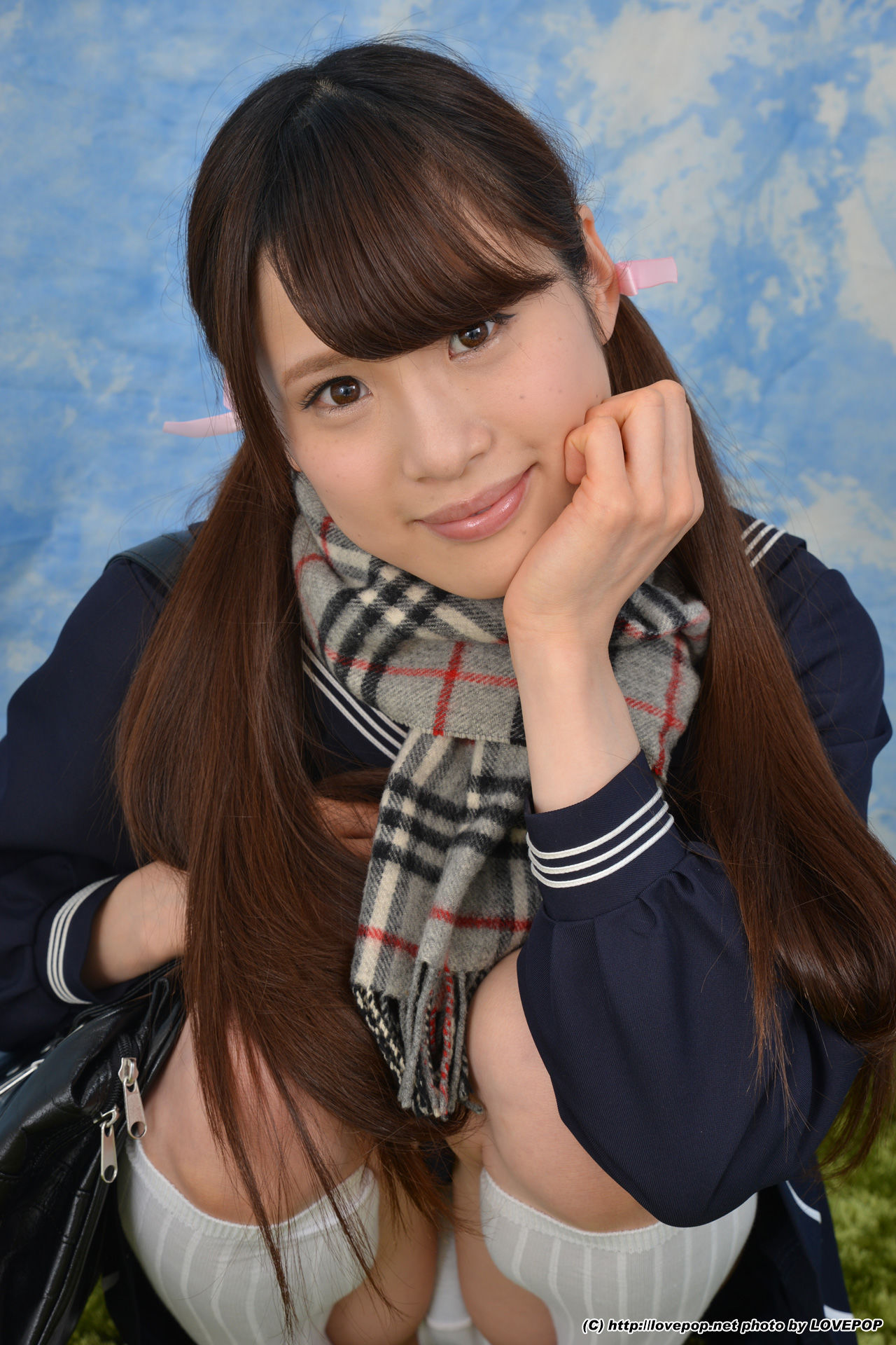 Kotone Suzumiya 涼宮琴音 iron bar panchira ! Sailor suit! - PPV-图8