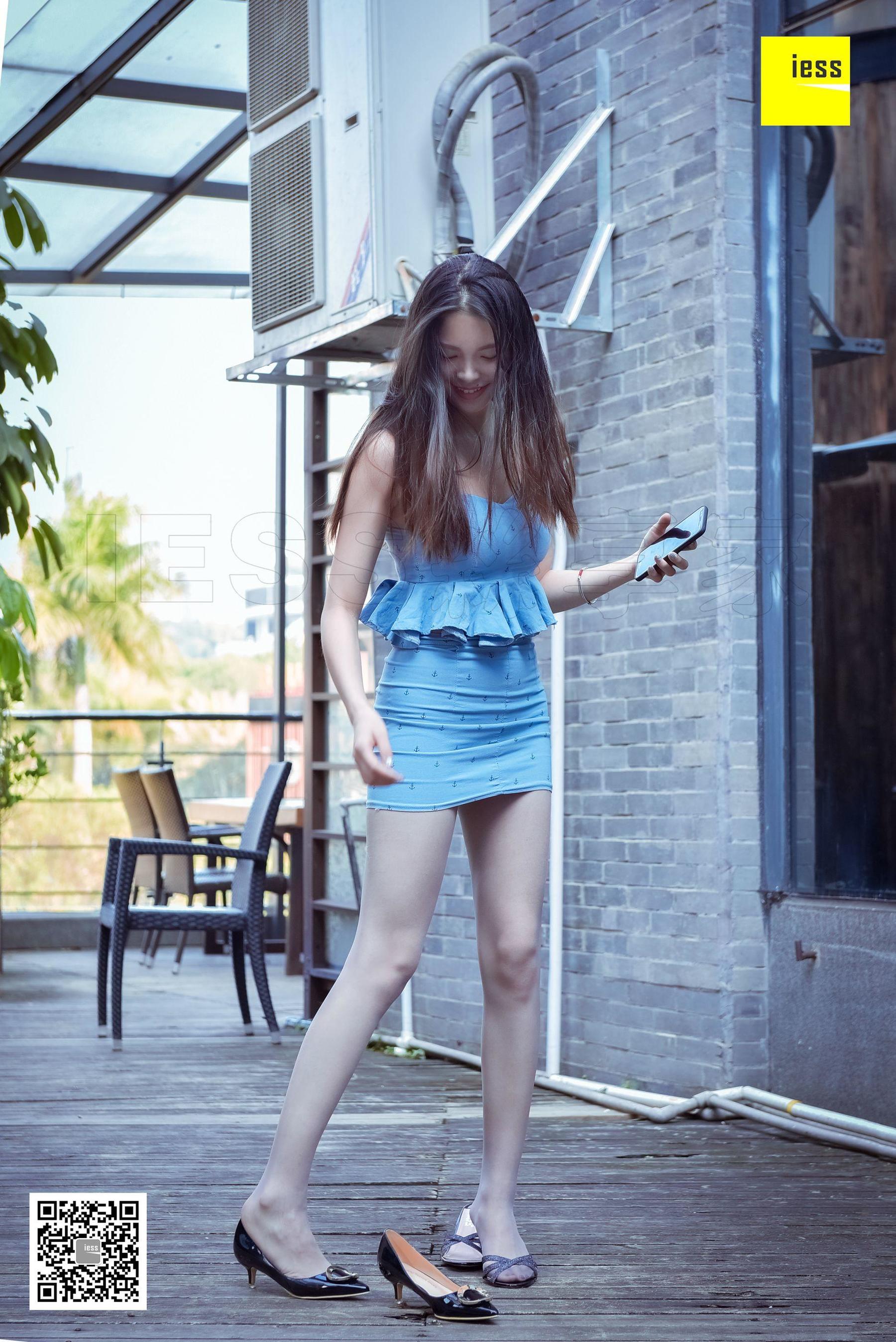 模特 七七《七七脚尖加固灰丝》-图83