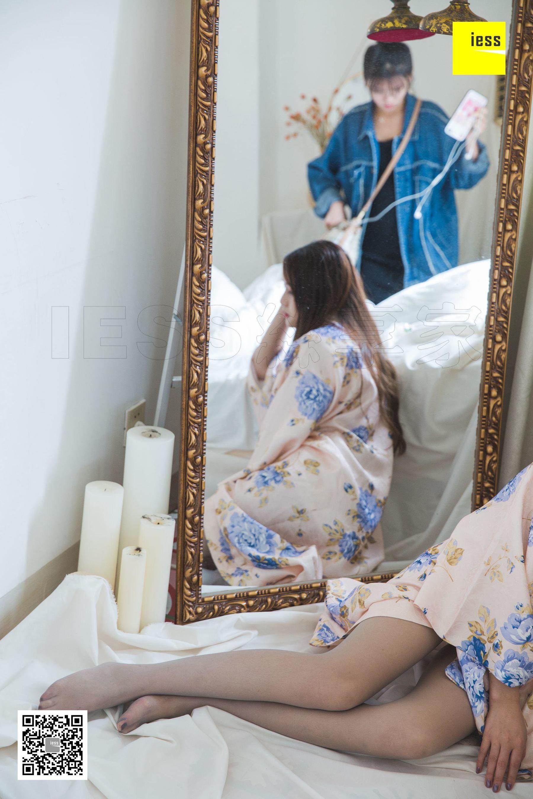 模特 九妹《九妹和服灰丝》-图21