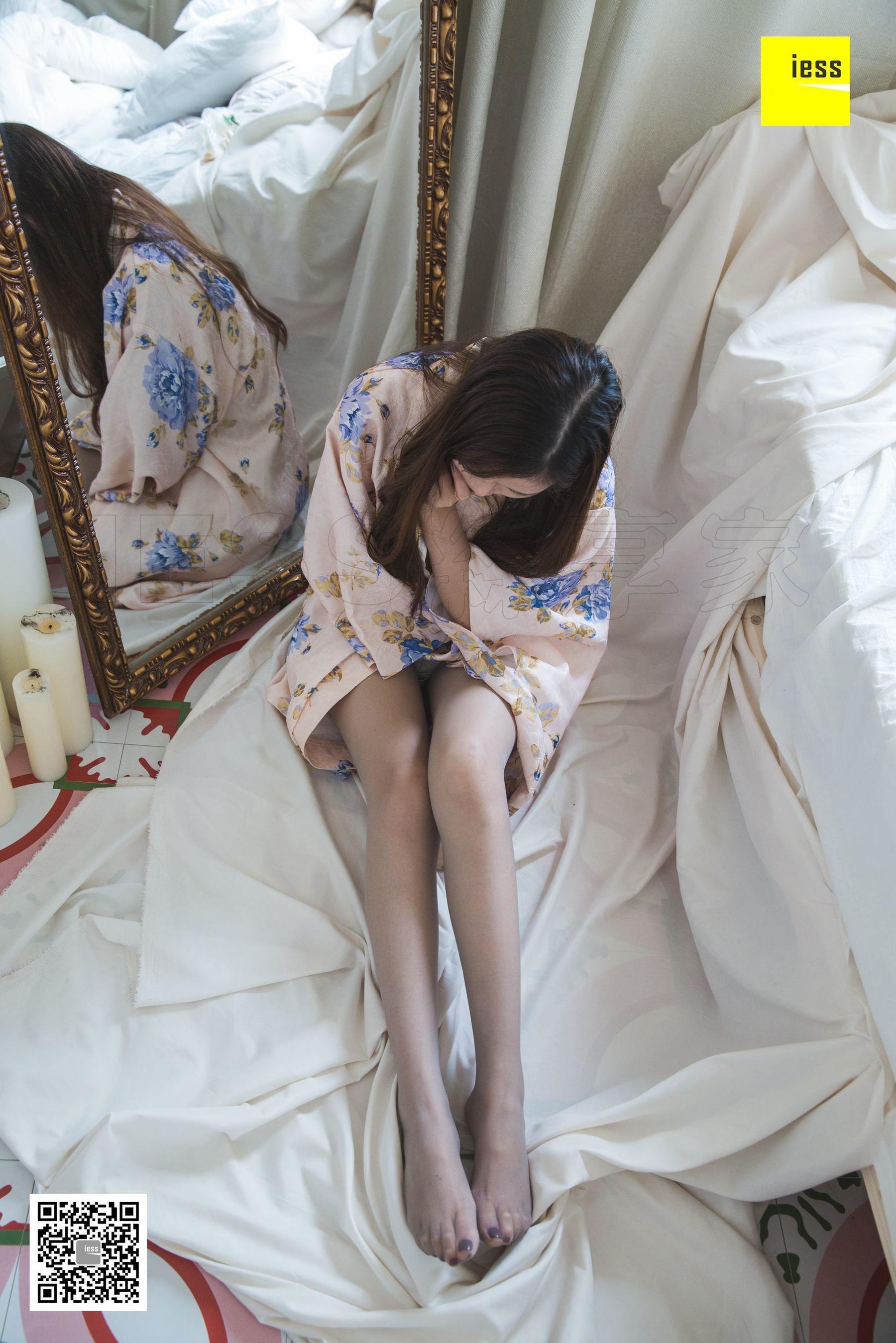模特 九妹《九妹和服灰丝》-图31