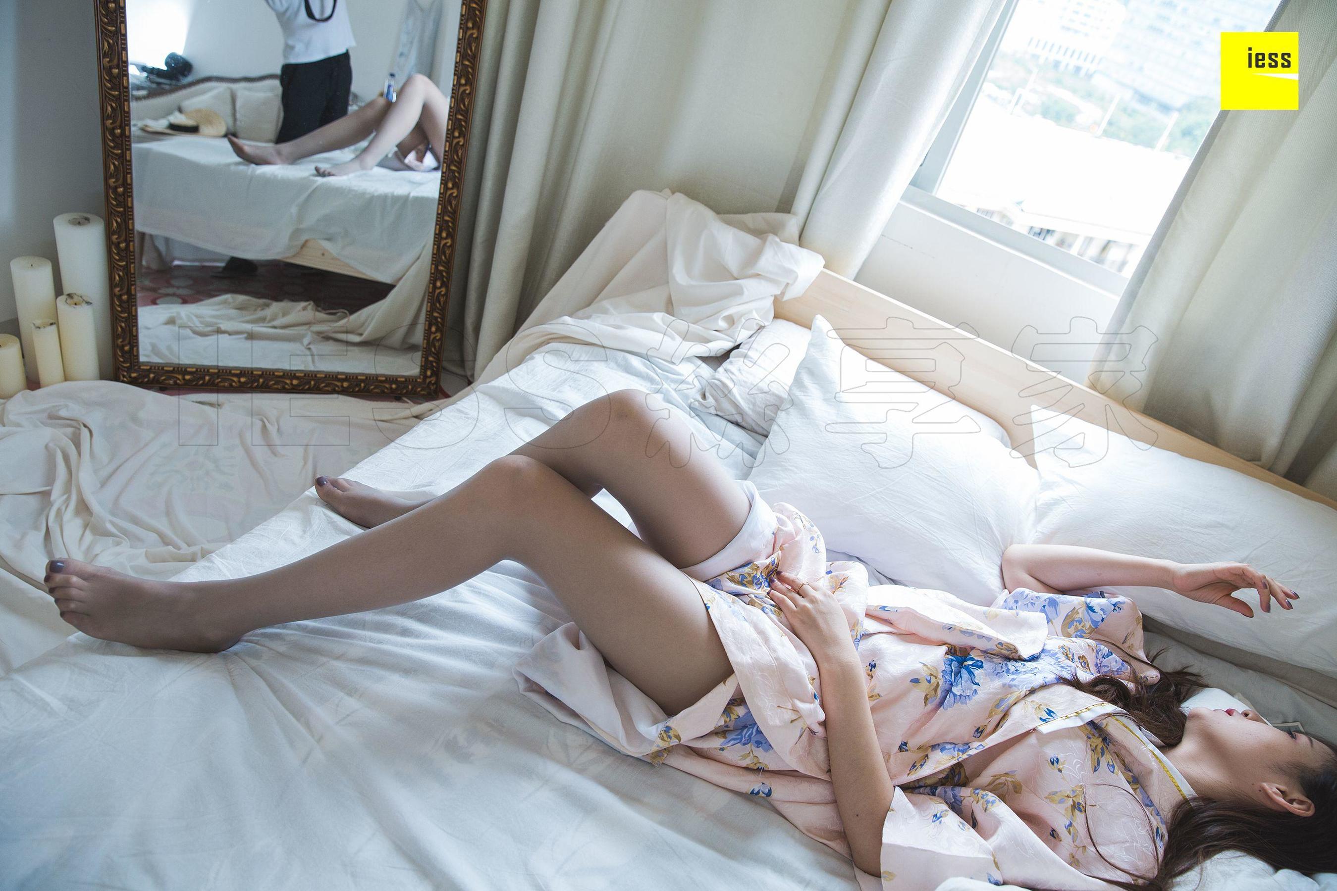 模特 九妹《九妹和服灰丝》-图49