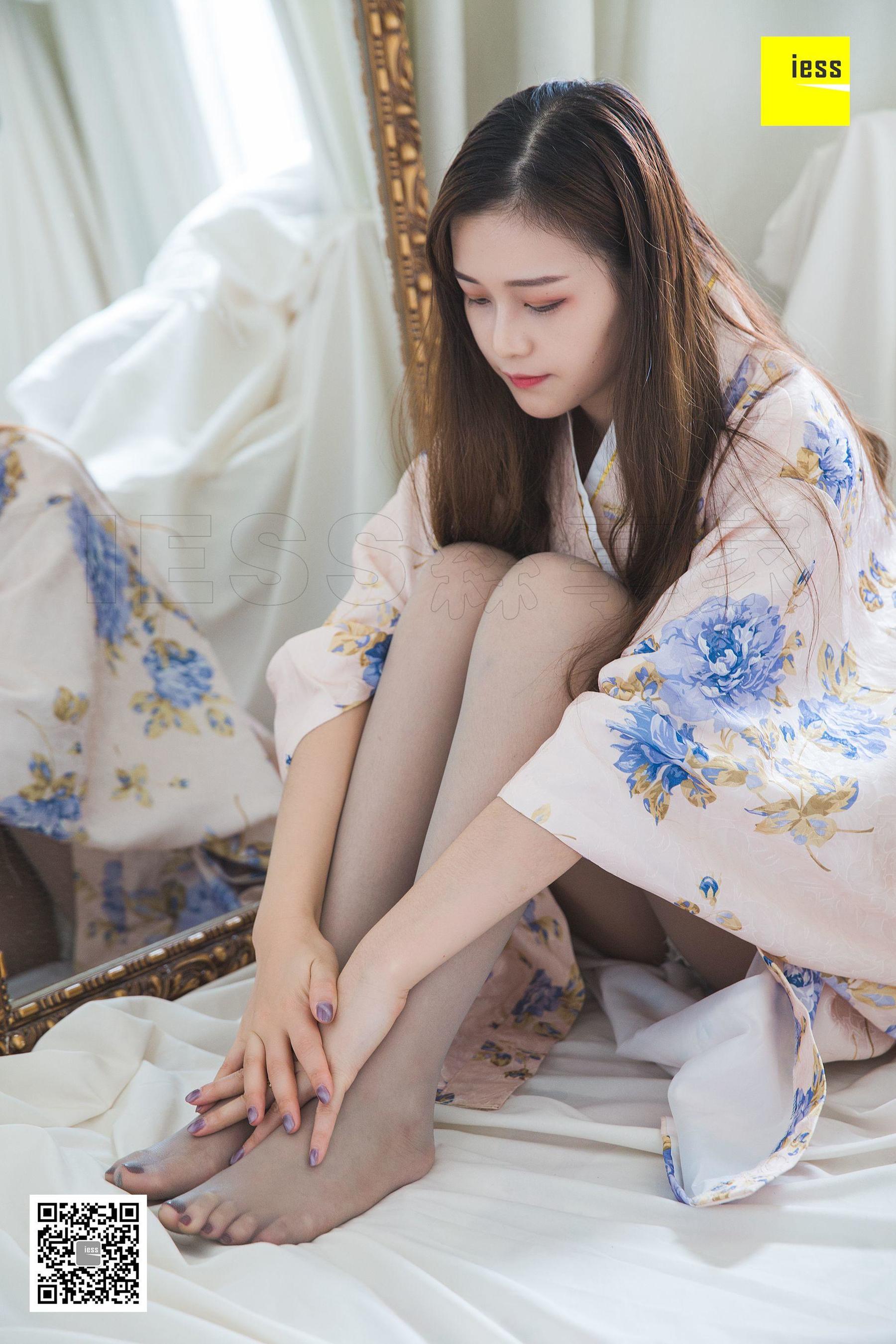 模特 九妹《九妹和服灰丝》-图77