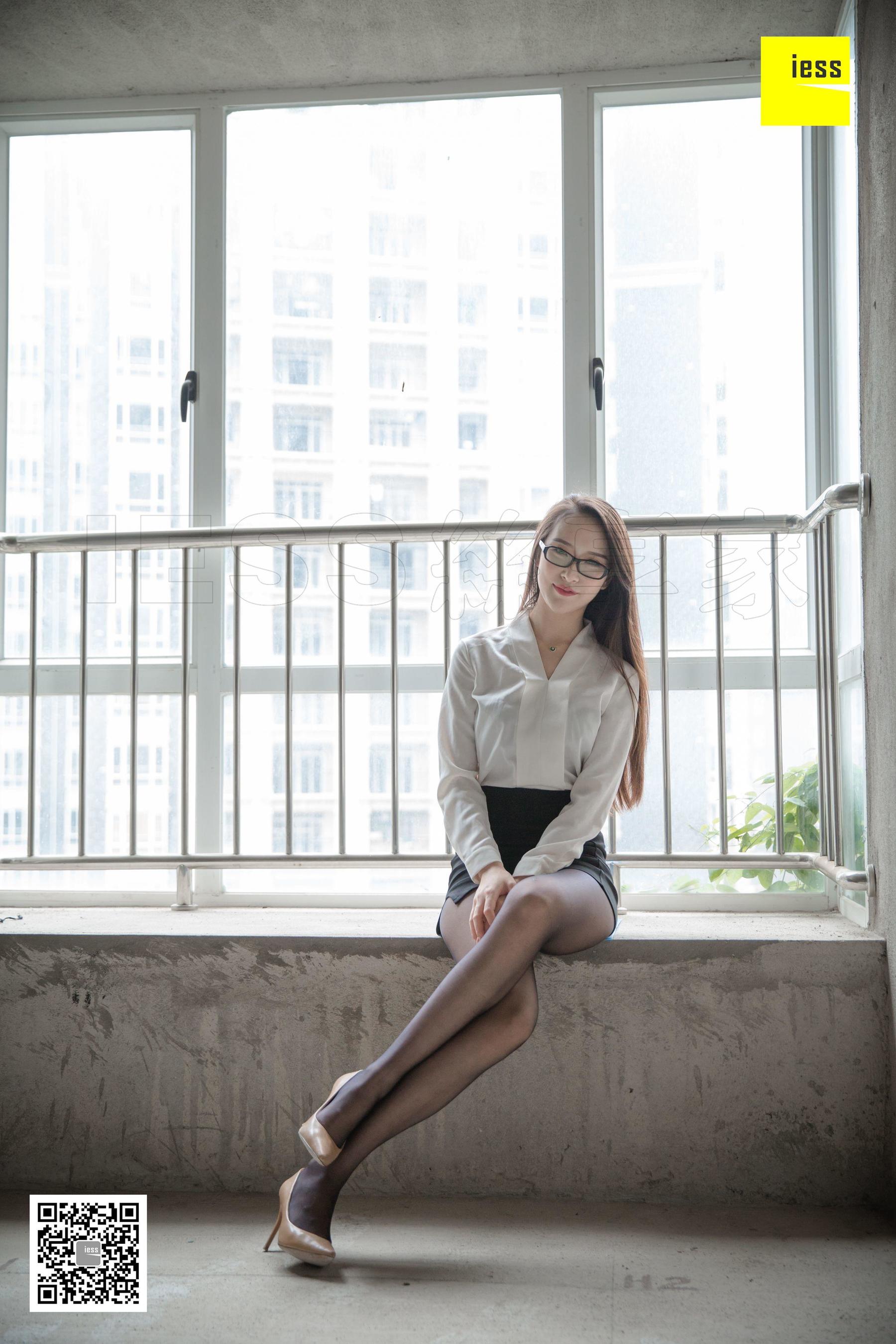 模特 云芝《卖毛坯房的黑丝销售》-图79