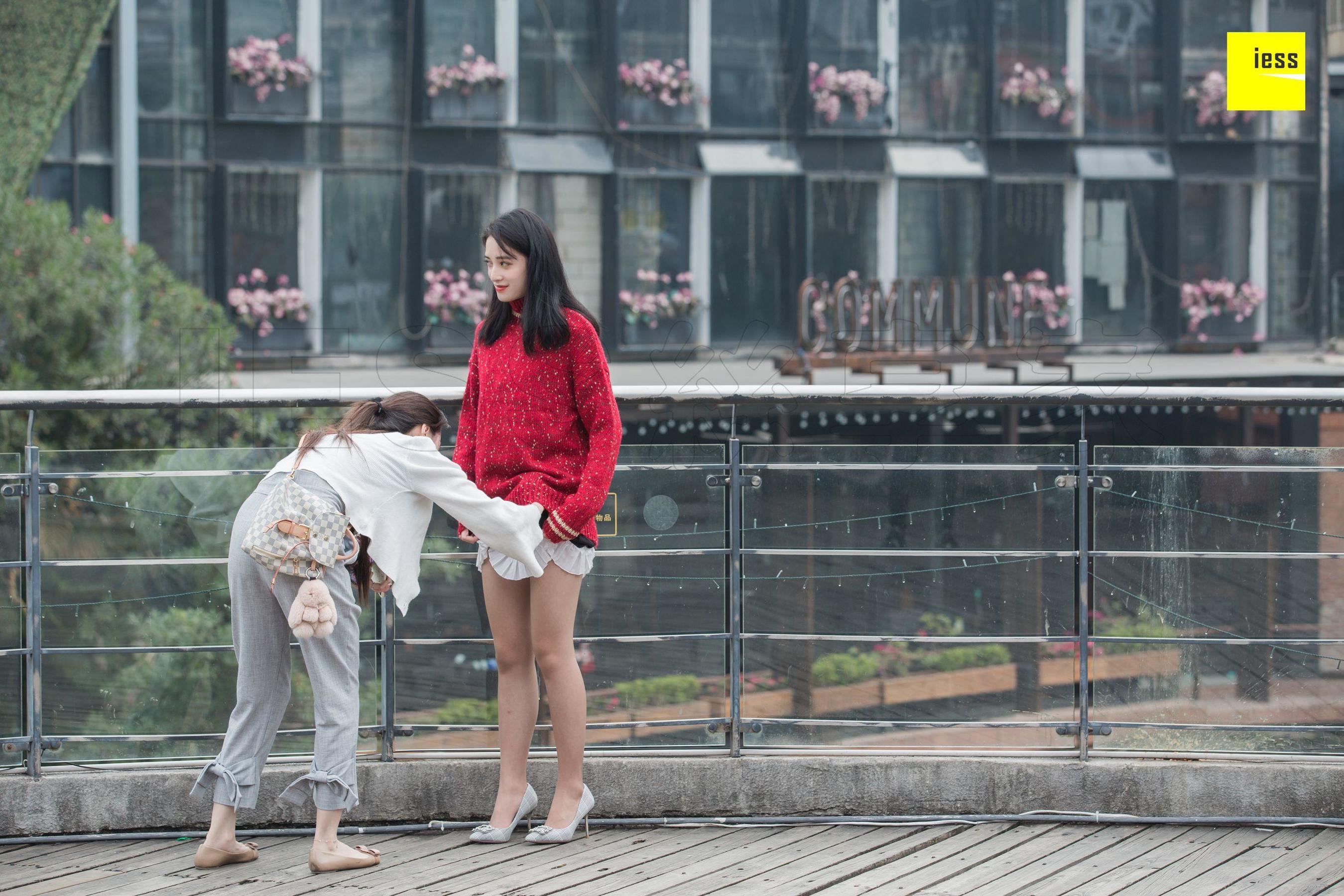 模特 姗姗《街拍姗姗和小助理》-图55