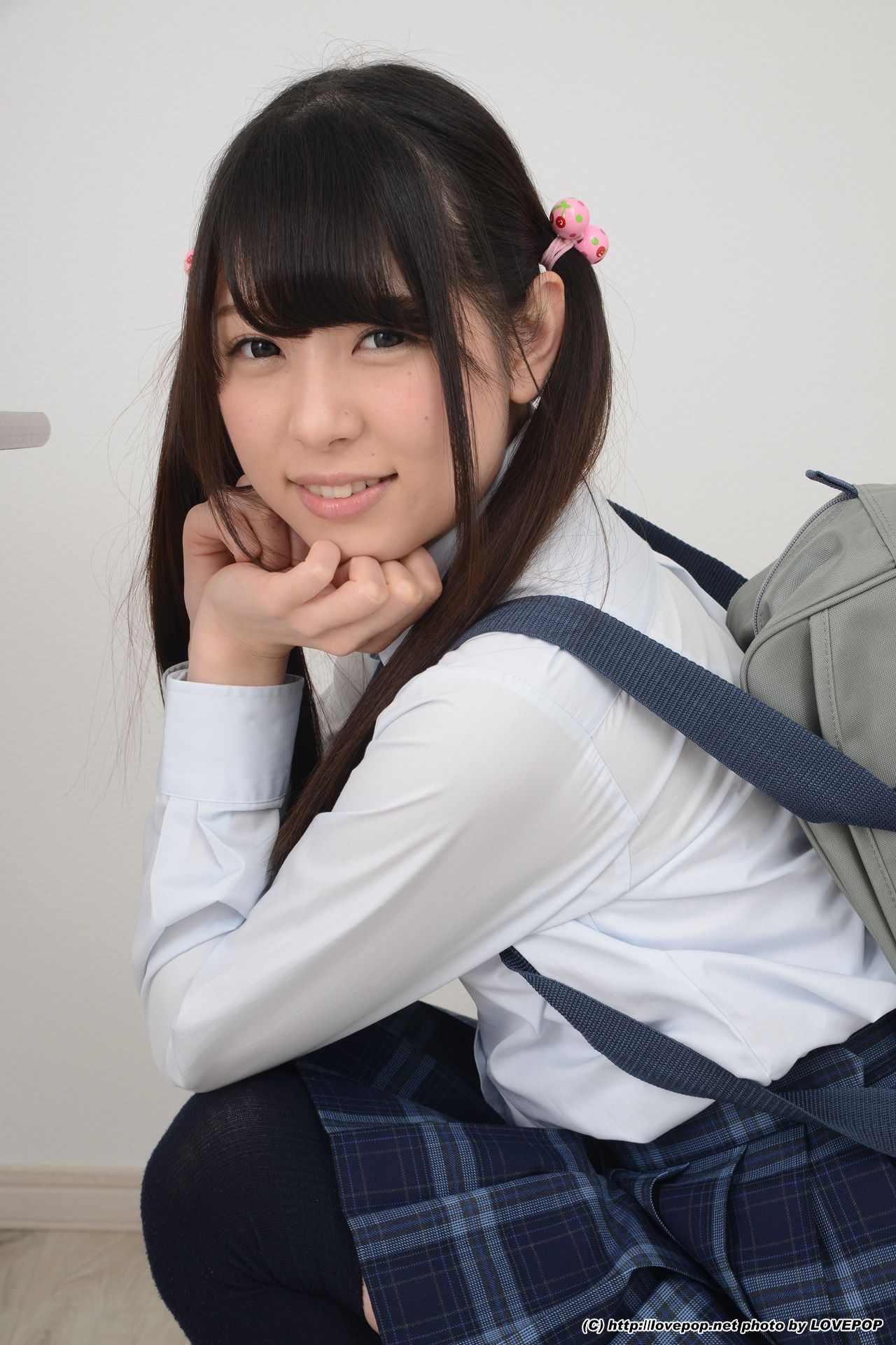 Rena Aoi あおいれな Sausage licking uniform shirt - PPV-图11