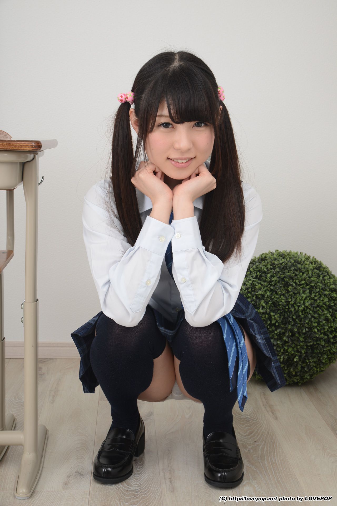 Rena Aoi あおいれな Sausage licking uniform shirt - PPV-图12