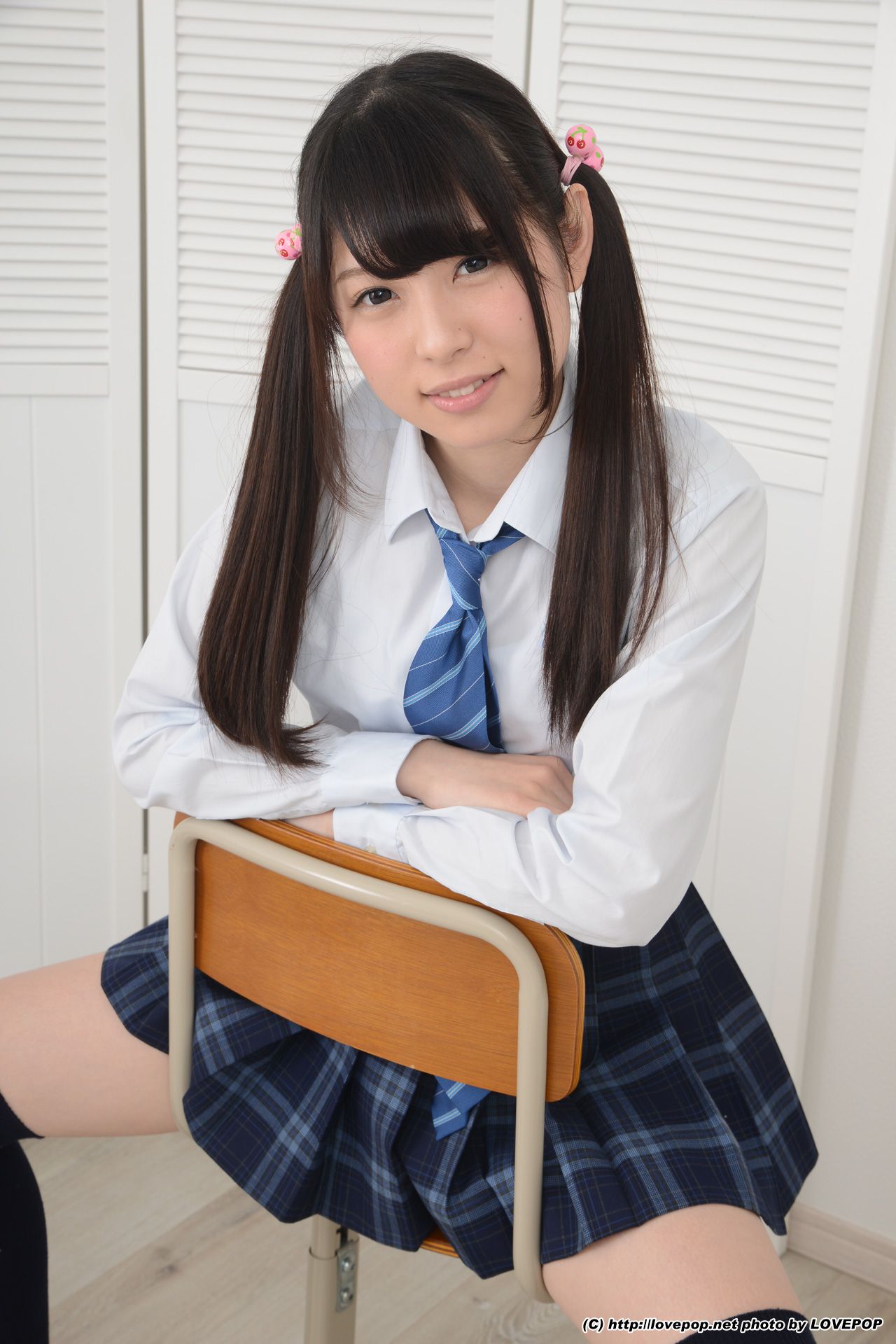 Rena Aoi あおいれな Sausage licking uniform shirt - PPV-图20