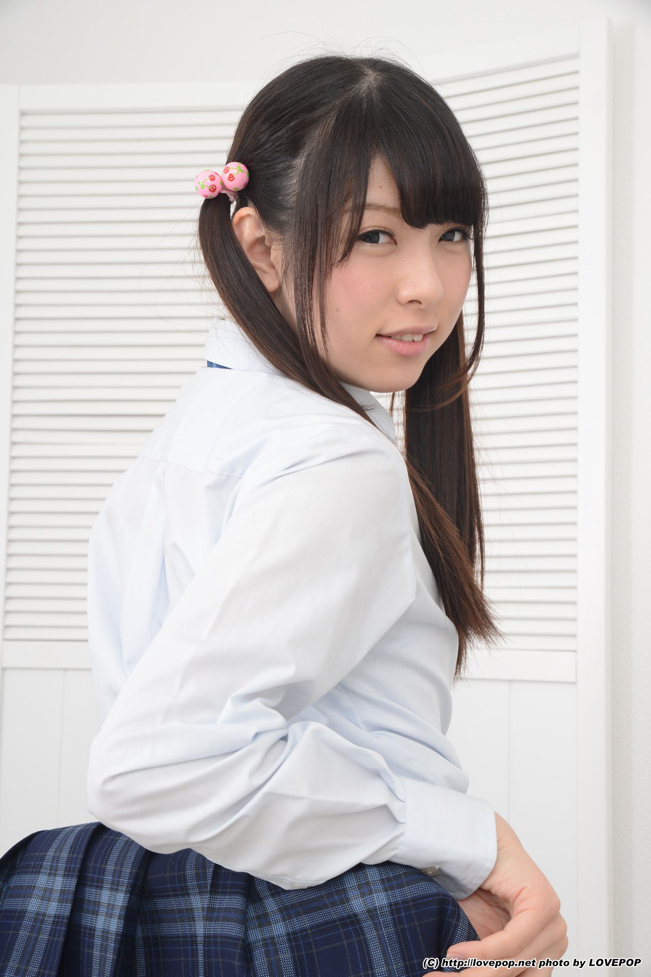 Rena Aoi あおいれな Sausage licking uniform shirt - PPV-图27