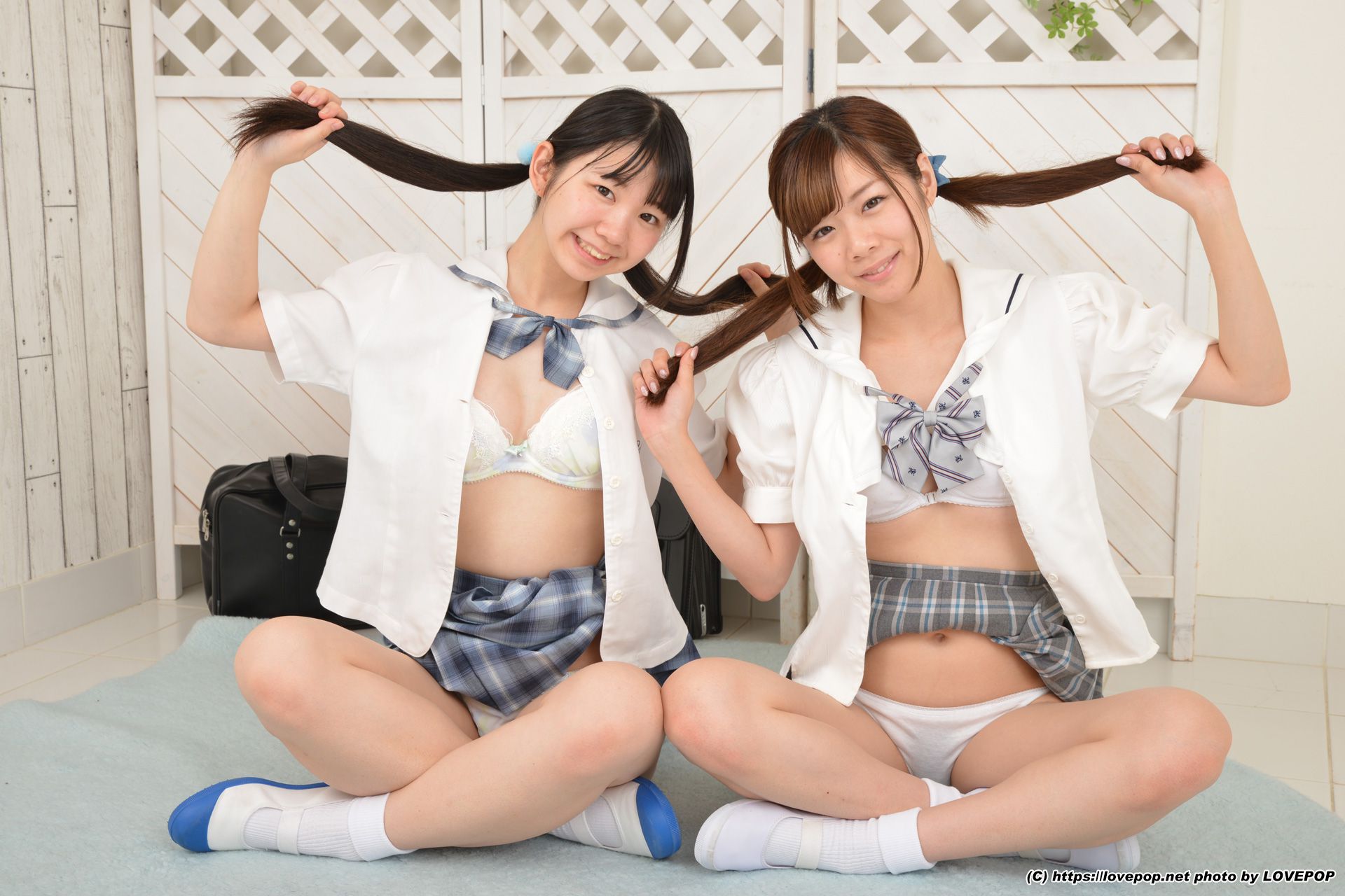 Yuzuka Shirai&Sana Moriho 白井ゆずか&森保さな Photoset 01-图63