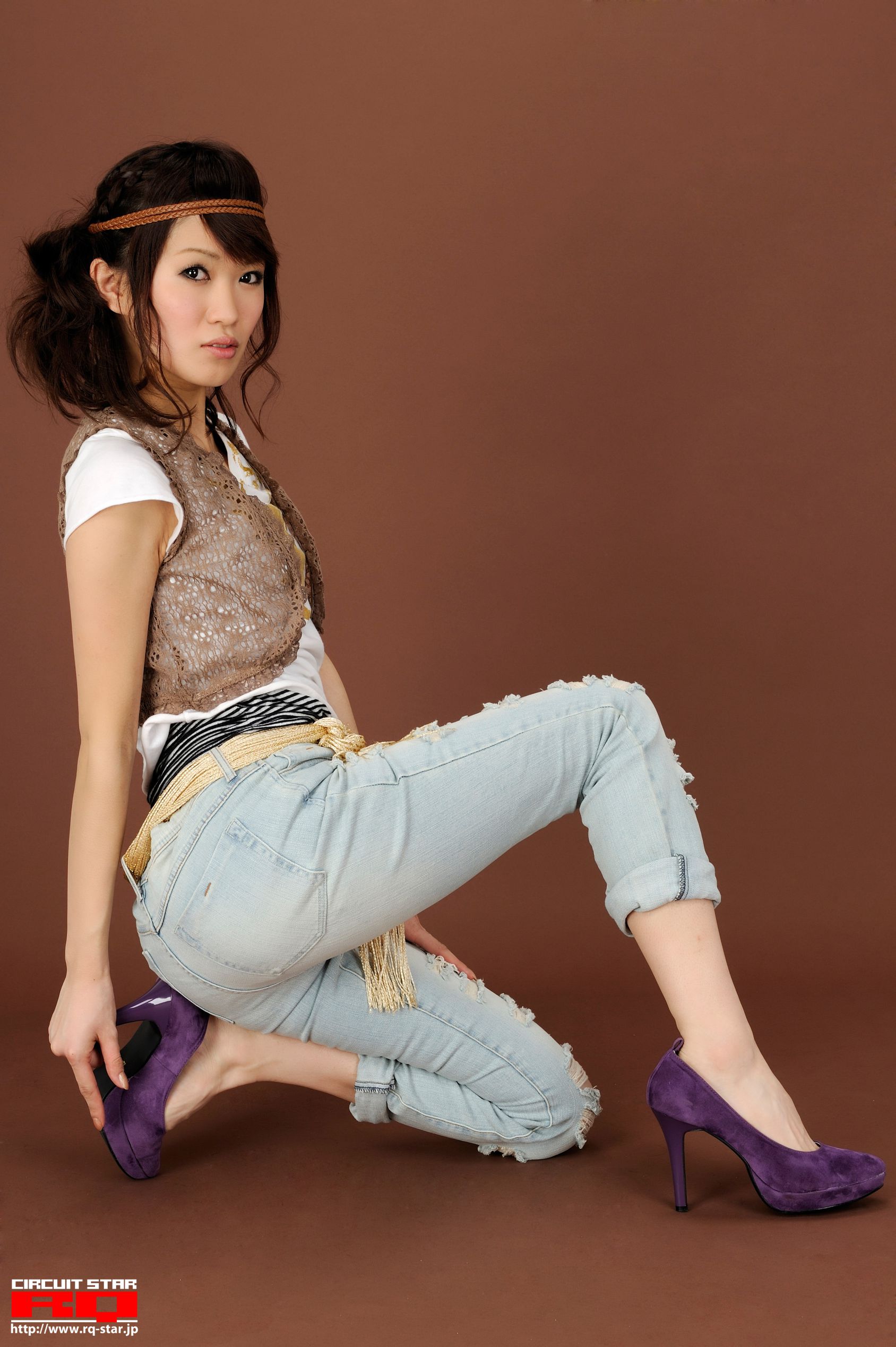 NO.00268 福冈爱 Private Dress 牛仔装 写真集-图48