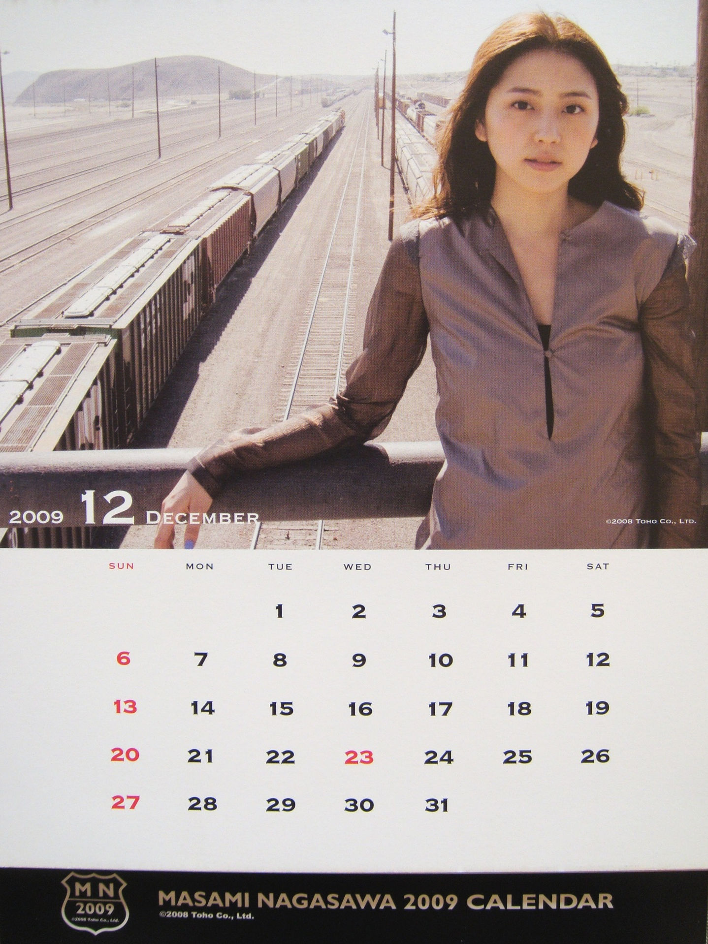 长泽雅美 「2009年カレンダー(卓上)」-图18