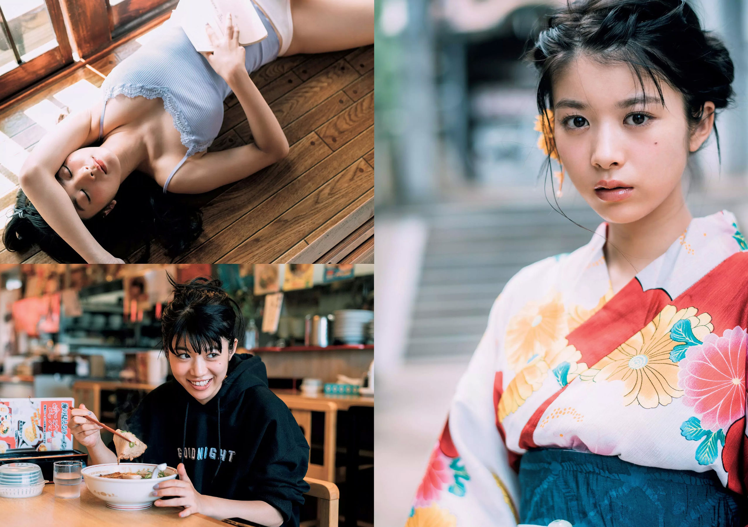 馬場ふみか 傳谷英里香 小宮有紗 山地まり 朝香りほ 林田真尋 下村実生 木村花  2017年No.44 写真杂志-图12