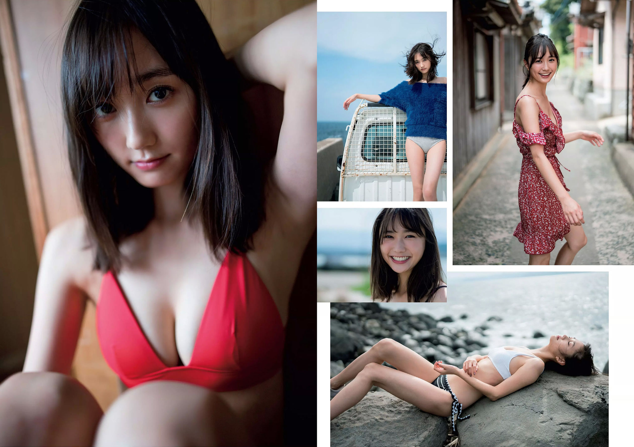 橋本マナミ 安藤咲桜 高田夏帆 若月佑美 鈴木友菜 園都 黒瀧まりあ  2017年No.47 写真杂志-图15
