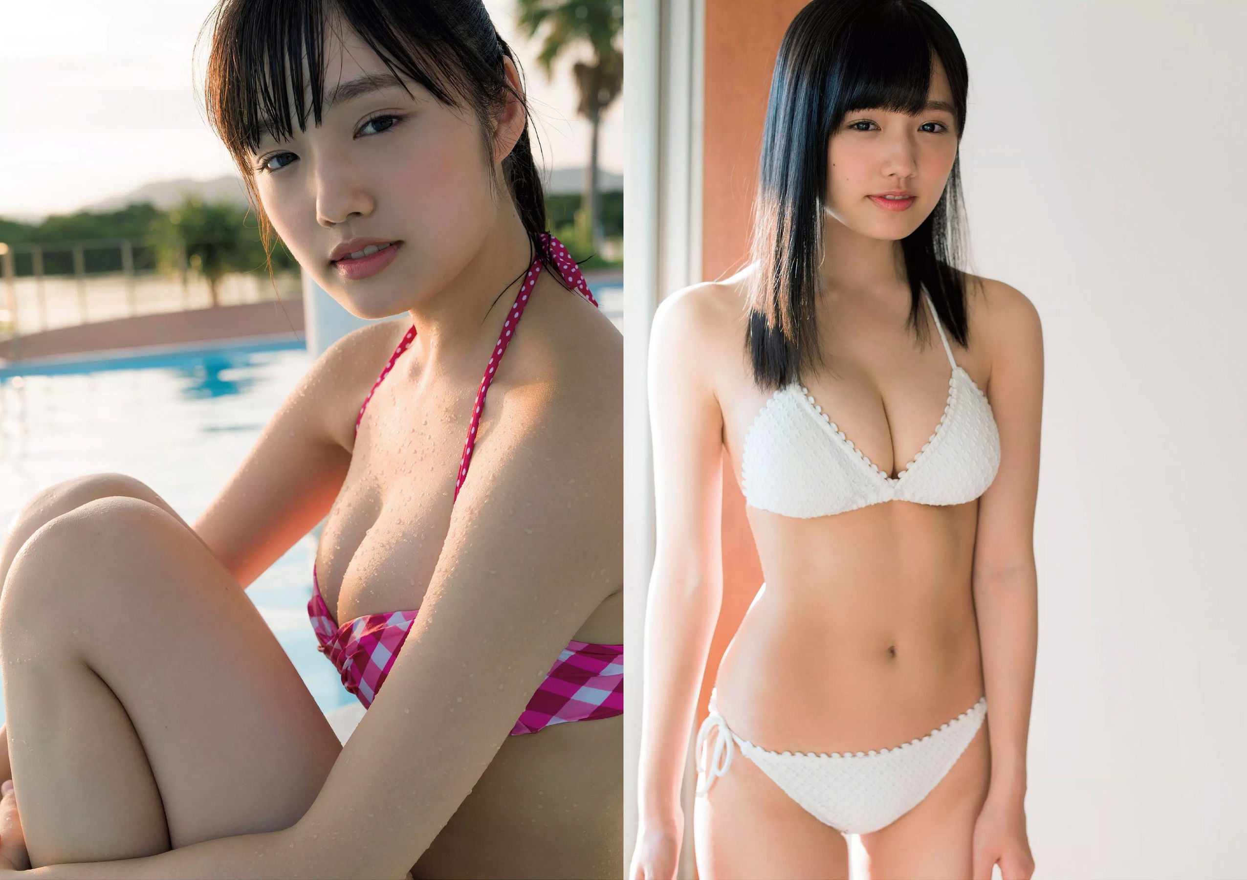 橋本マナミ 安藤咲桜 高田夏帆 若月佑美 鈴木友菜 園都 黒瀧まりあ  2017年No.47 写真杂志-图7