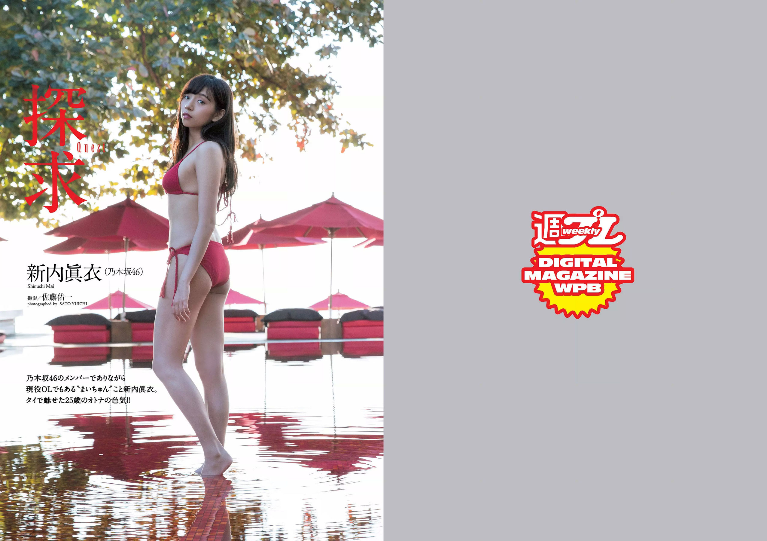 白石麻衣 伊東紗冶子 山谷花純 澤北るな 新内眞衣 内藤理沙  2017年No.48 写真杂志-图16