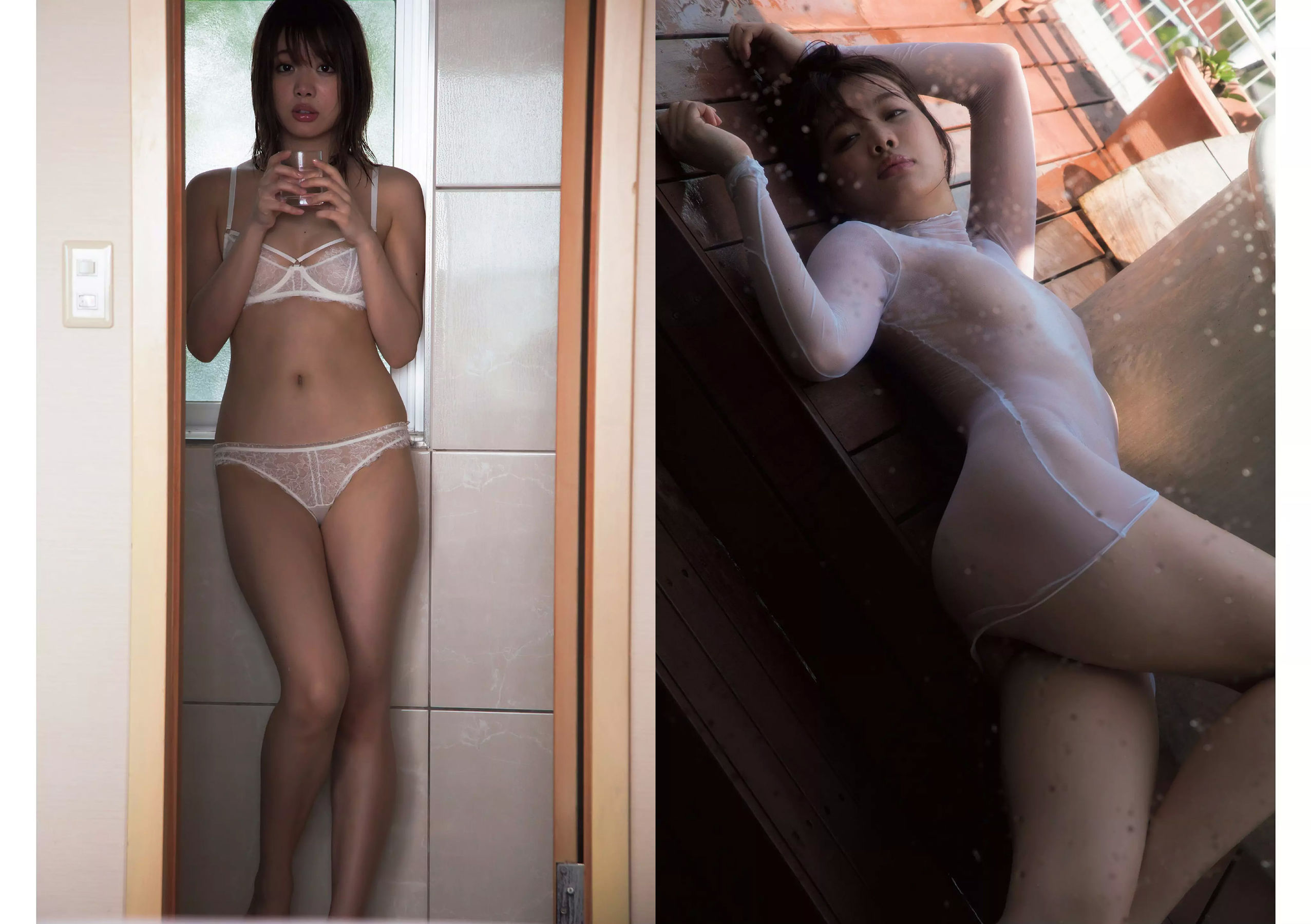 柳美稀 忍野さら 岸本セシル 日比美思  2017年No.51 写真杂志-图24