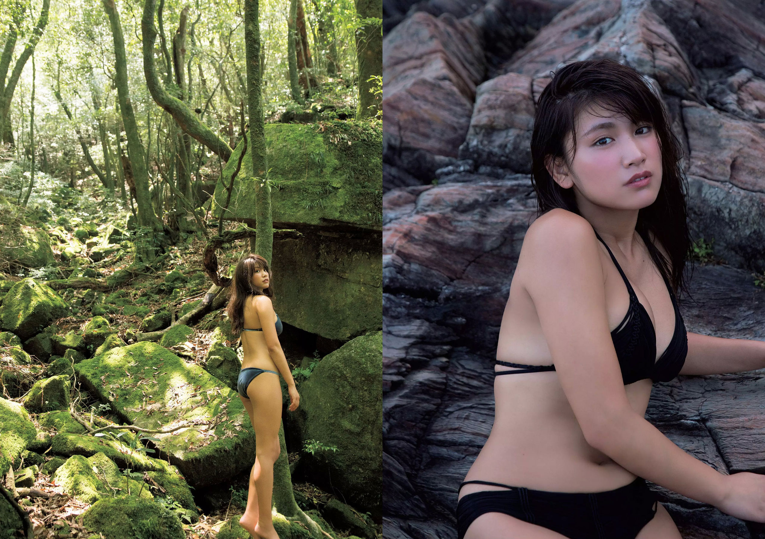 久松郁実 華村あすか 松村沙友理 水上京香 山根千佳 金子理江  2017年No.52 写真杂志-图4