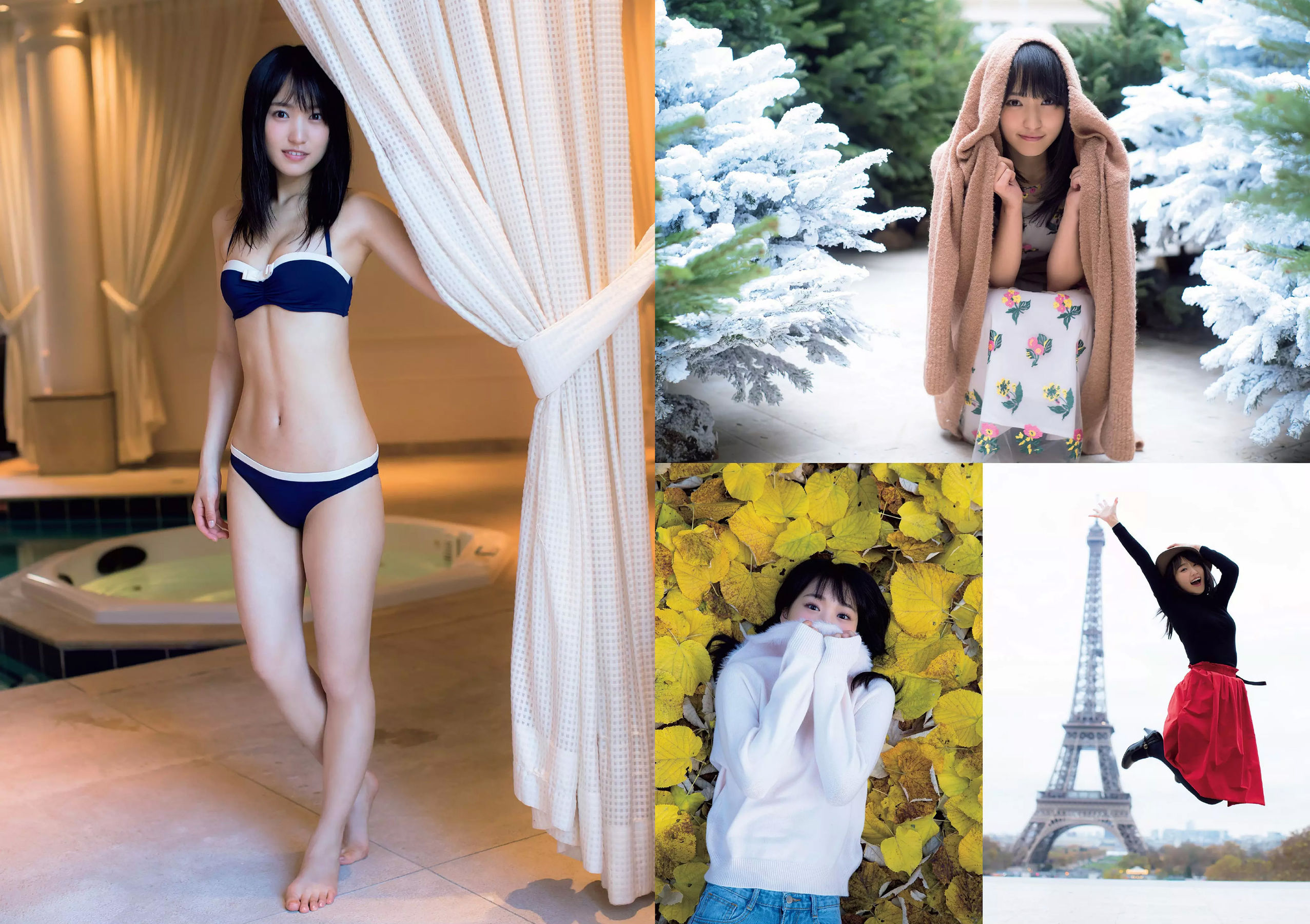 桃月なしこ 菅井友香 池間夏海 生牡蠣いもこ 村瀬紗英 阿久津真央  2018年No.23 写真杂志-图6