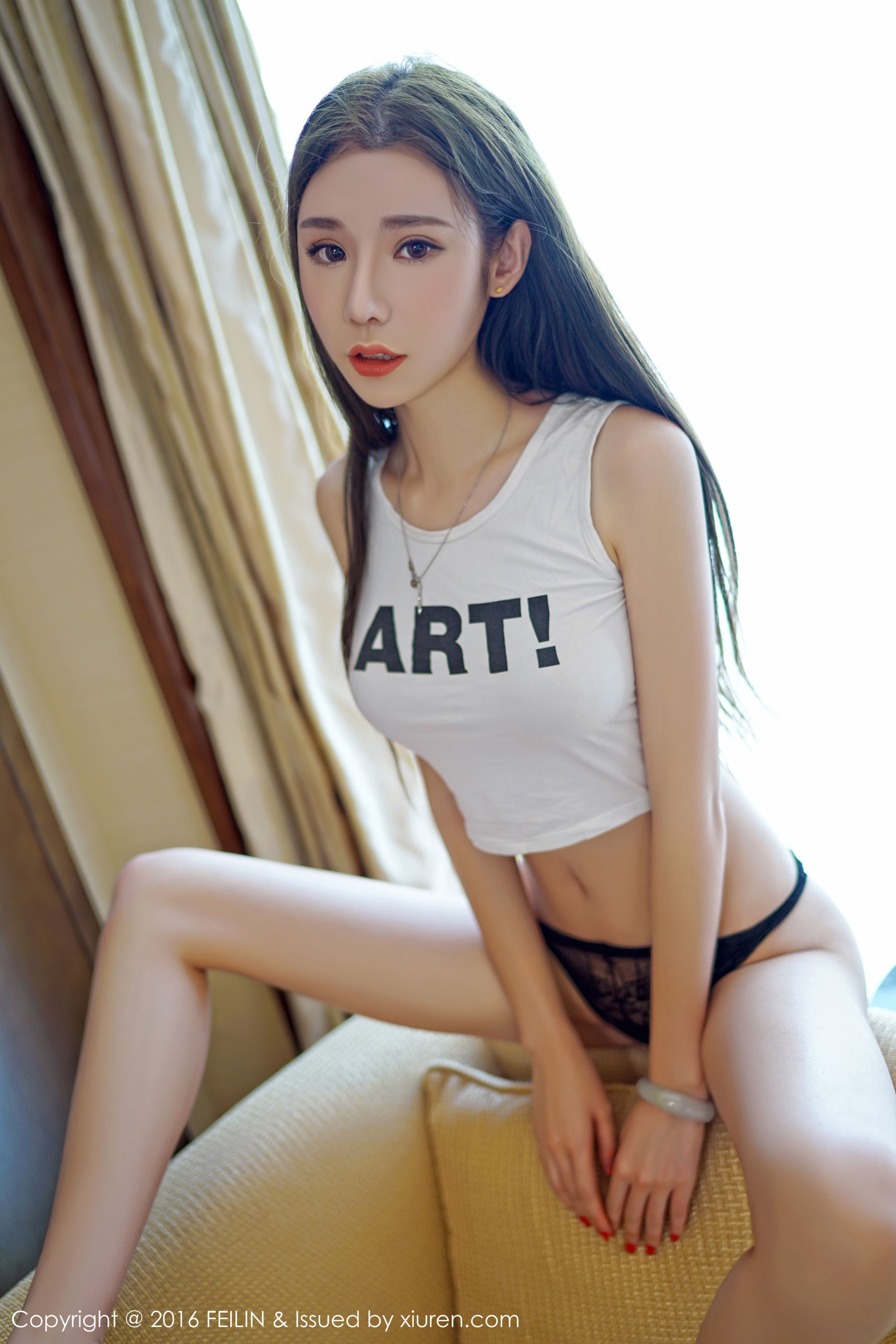 萌琪琪Irene《精致的五官，白皙的皮肤，完美的胸型，修长的美腿》  Vol.059-图14