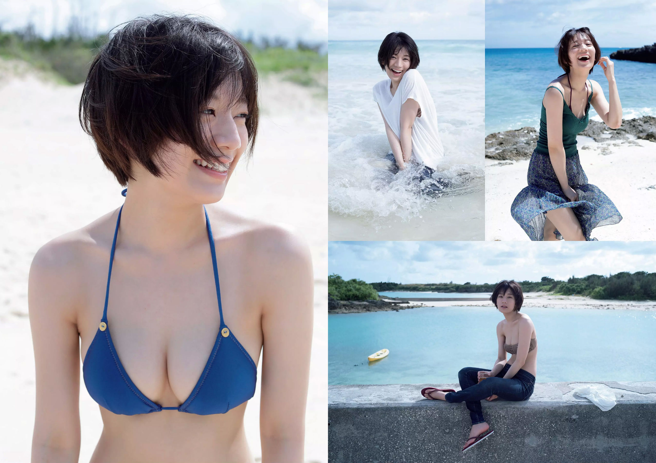 井口綾子 草刈麻有 松田紗和 佐藤美希 塩川莉世 安倍乙  2018年No.38 写真杂志-图13