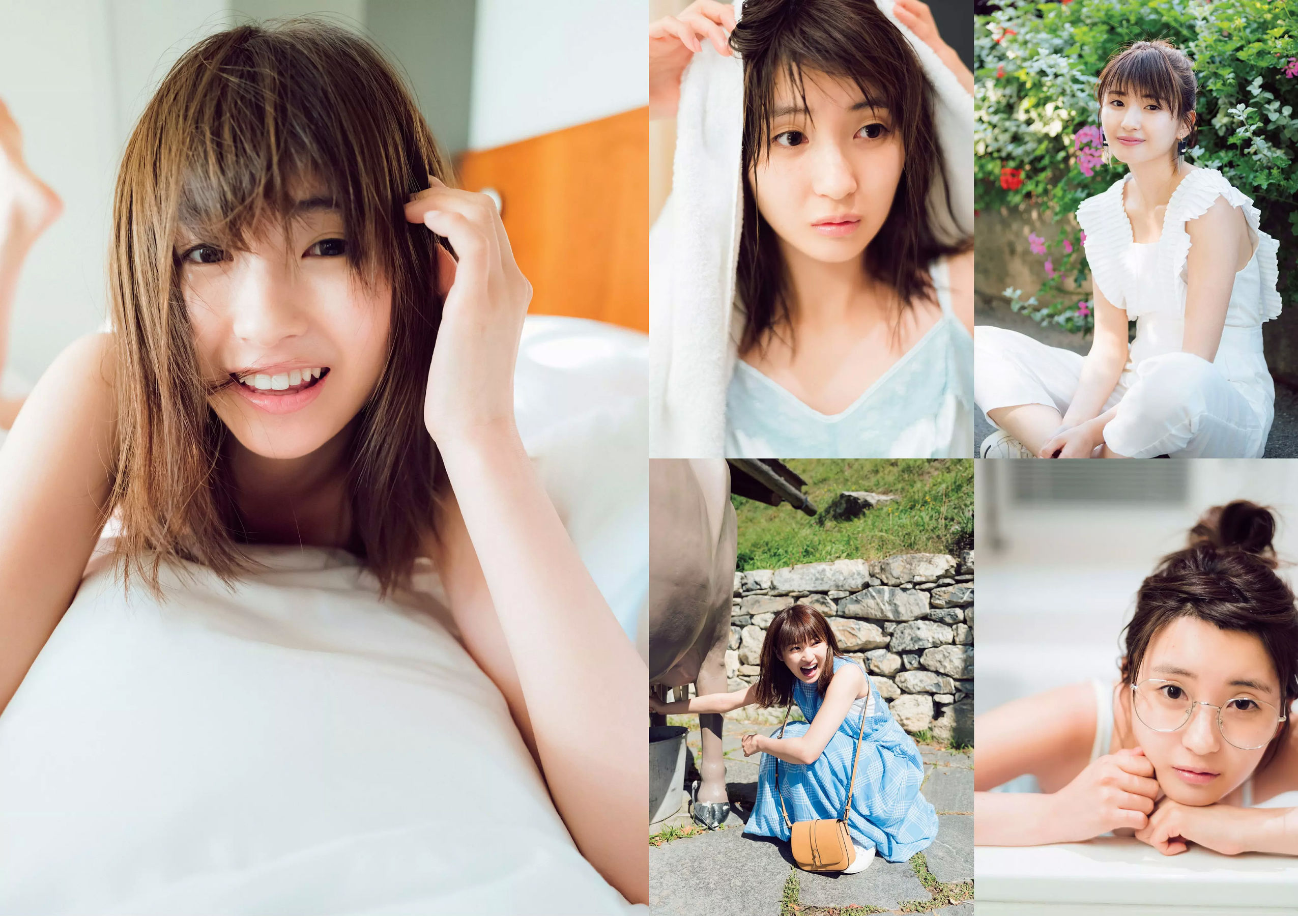 脇田穂乃香 井上小百合 水沢柚乃 藤木由貴 小泉遥 斎藤みらい 立木綾乃  2018年No.52 写真杂志-图7