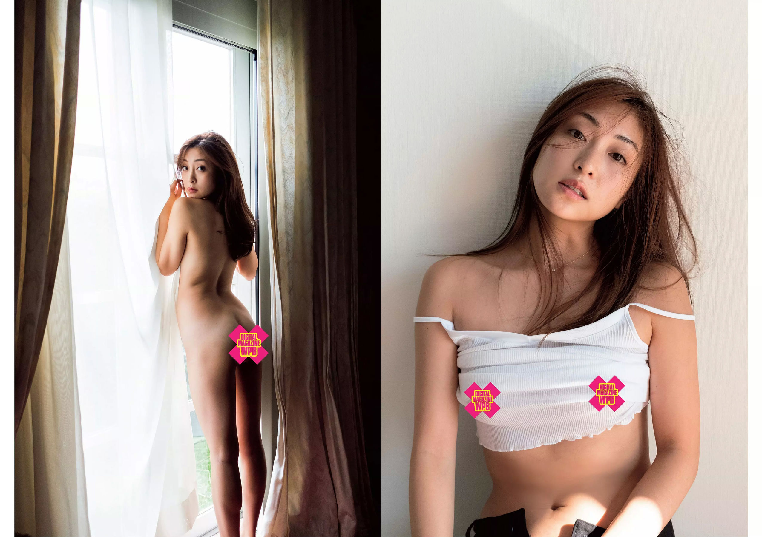 華村あすか 辰巳奈都子 奥山かずさ 澤北るな 出口亜梨沙 百瀬はる夏  2018年No.53 写真杂志-图4