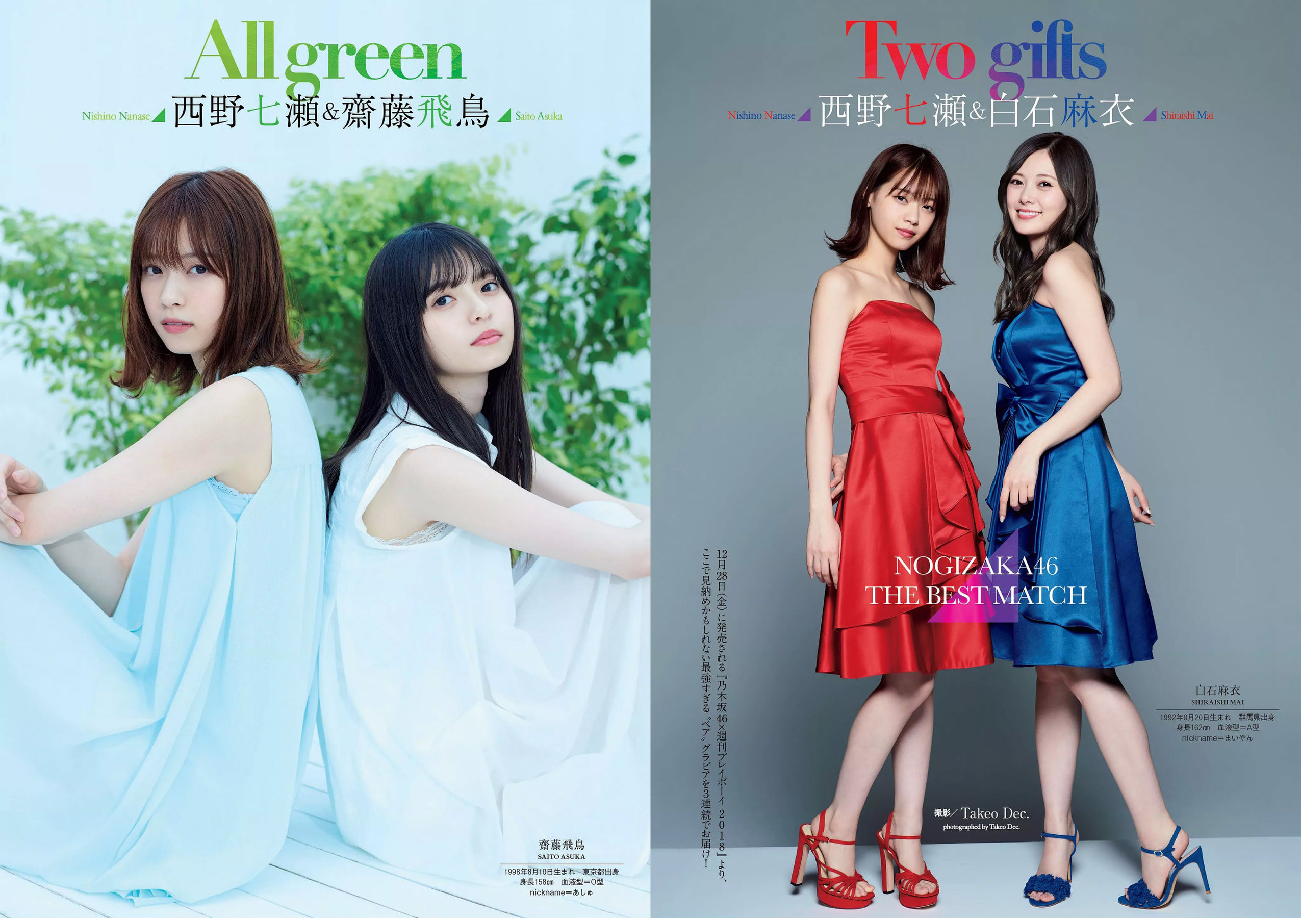 西野七瀬 傳谷英里香 大原優乃 忍野さら えなこ RENA 北野日奈子  2019年No.01-02 写真杂志-图5