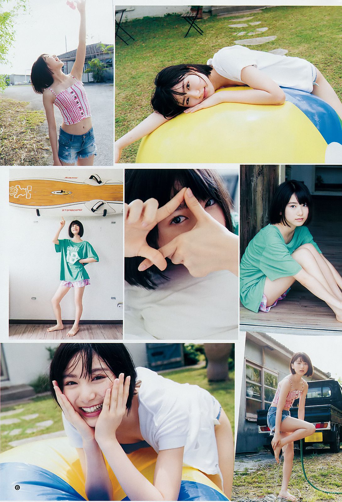 池間夏海 日比野芽奈 村西里世 西村瑠香  2018年No.39 写真杂志-图5