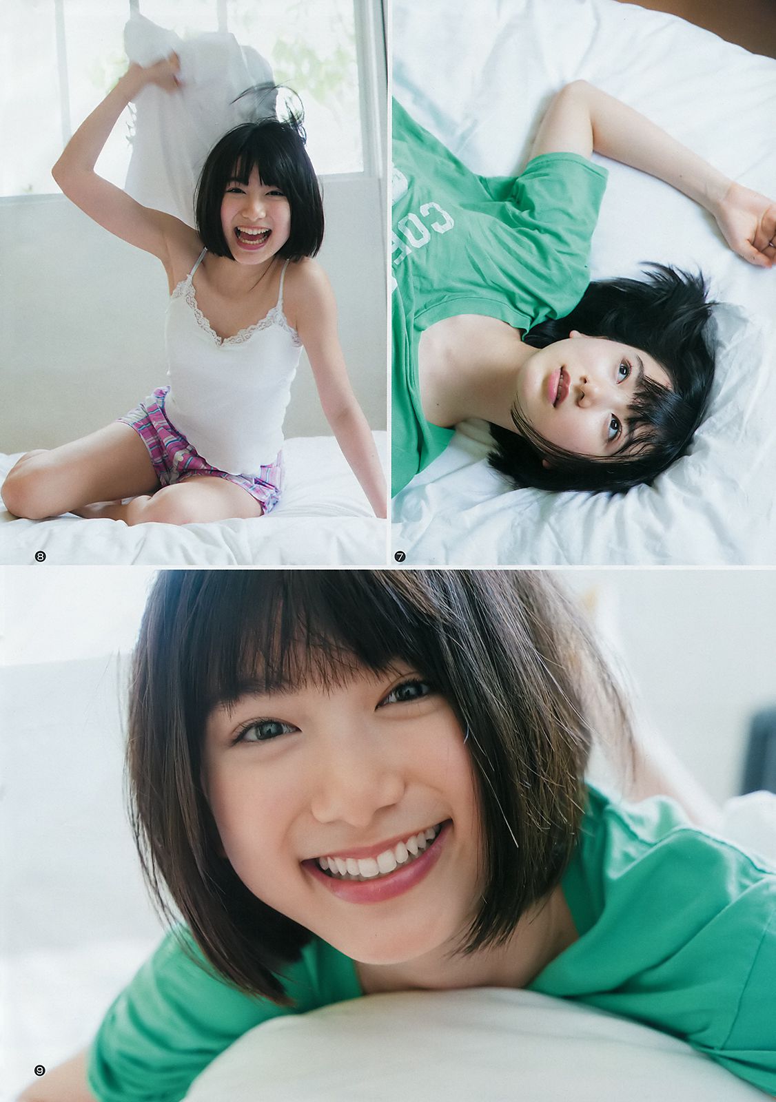 池間夏海 日比野芽奈 村西里世 西村瑠香  2018年No.39 写真杂志-图6