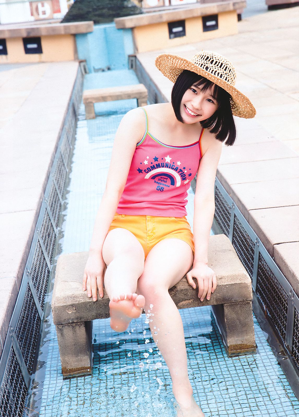 田島芽瑠 朝長美桜 村川緋杏  2018年No.10 写真杂志-图13