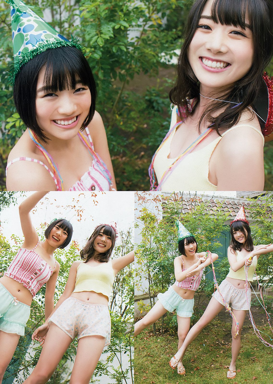 根本凪 鶴見萌 的場華鈴  2018年No.24 写真杂志-图14