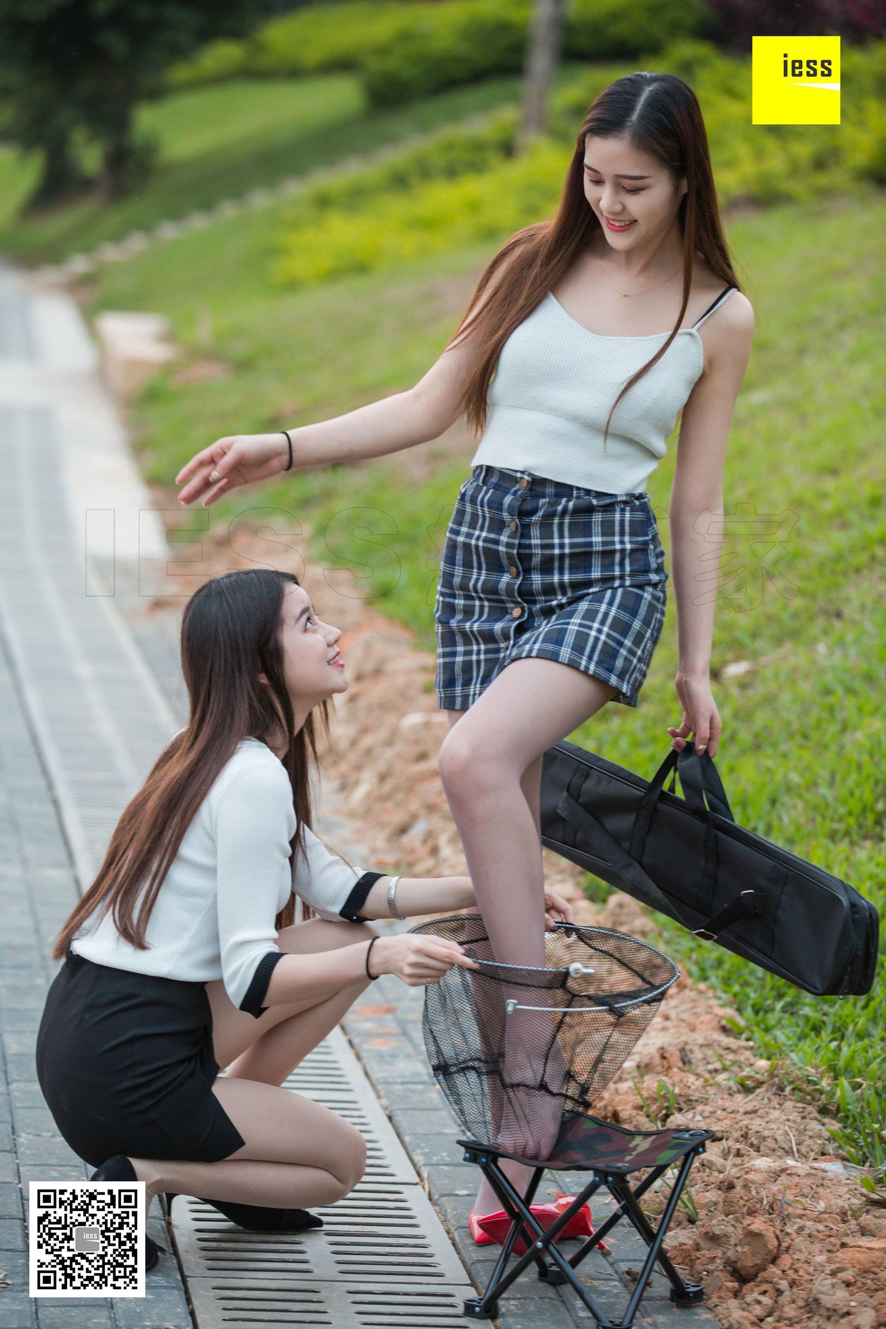 模特：佳佳&九妹 《钓鱼还是钓丝？2》-图5