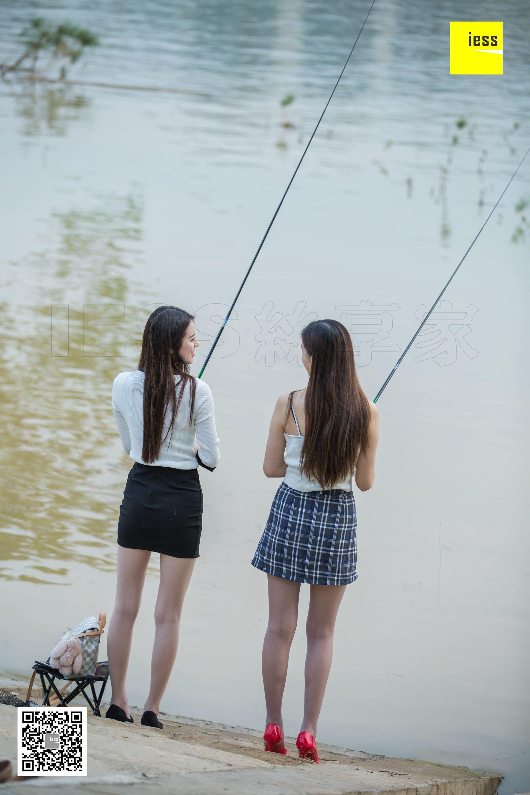 模特：佳佳&九妹 《钓鱼还是钓丝？》-图3
