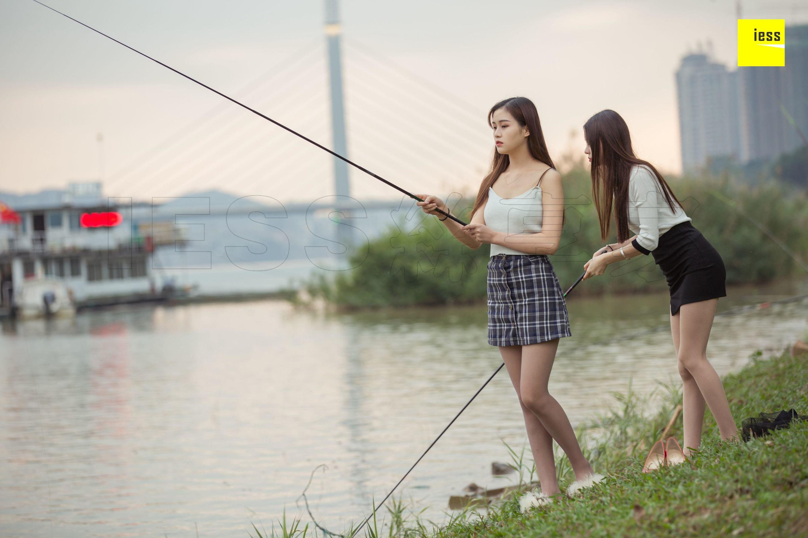 模特：佳佳&九妹 《钓鱼还是钓丝？》-图48