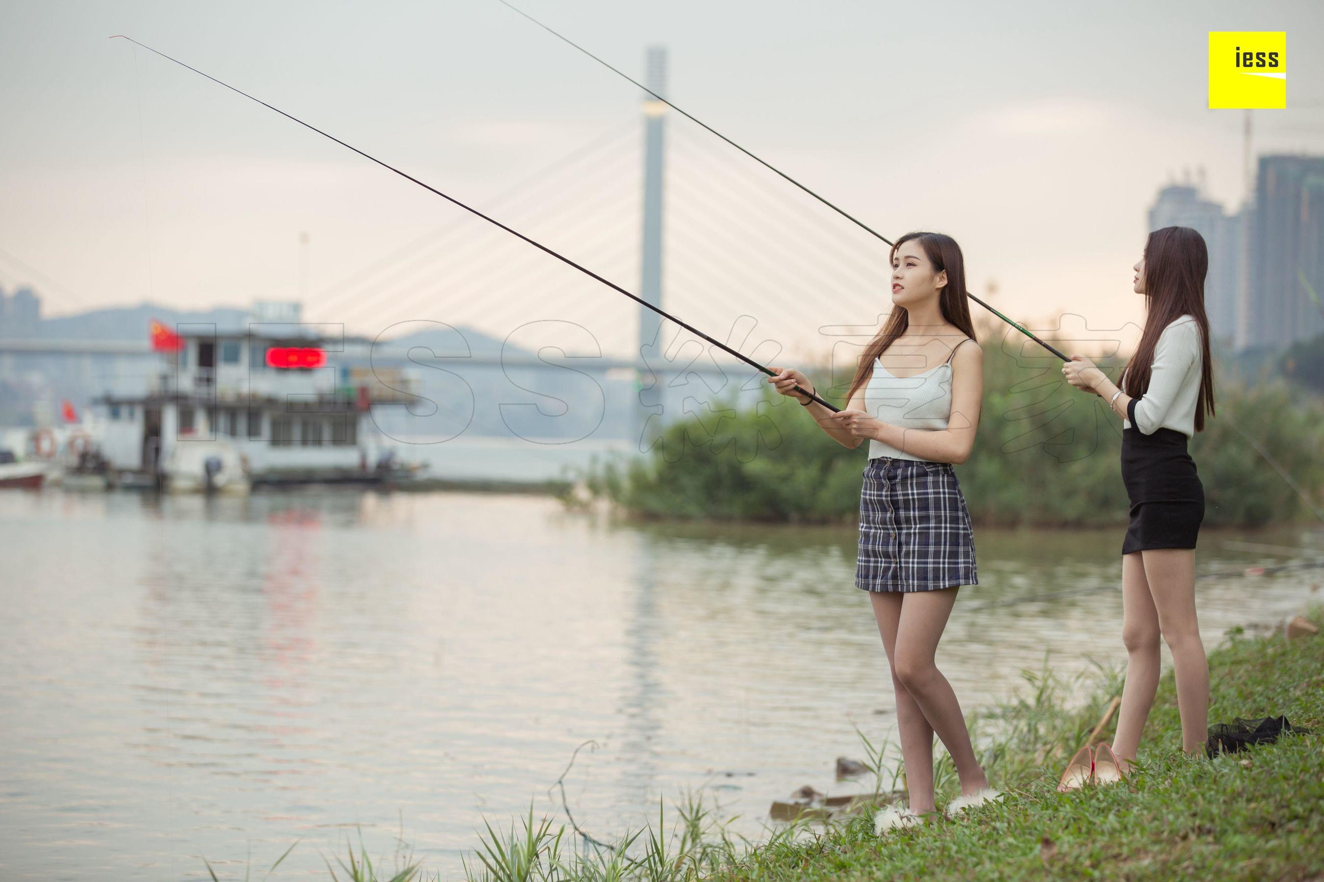 模特：佳佳&九妹 《钓鱼还是钓丝？》-图49