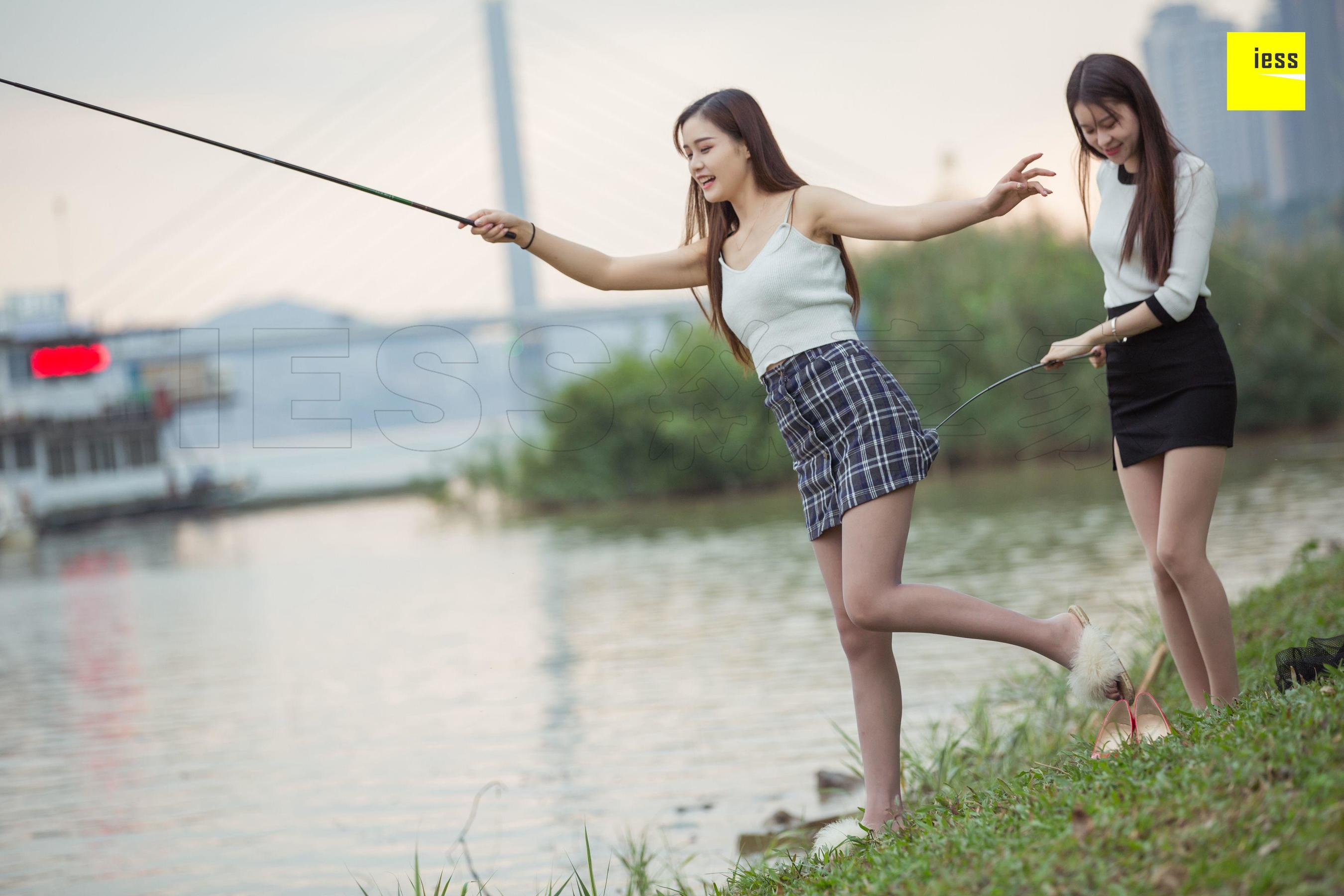 模特：佳佳&九妹 《钓鱼还是钓丝？》-图50