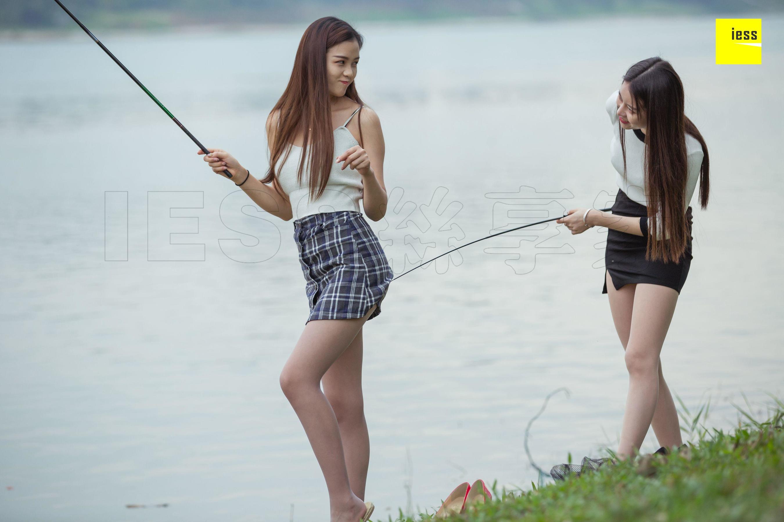 模特：佳佳&九妹 《钓鱼还是钓丝？》-图52