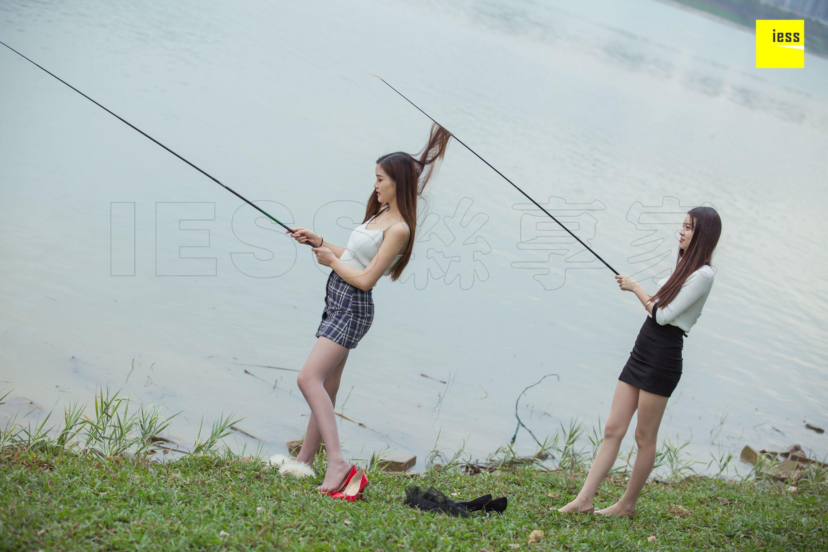 模特：佳佳&九妹 《钓鱼还是钓丝？》-图54