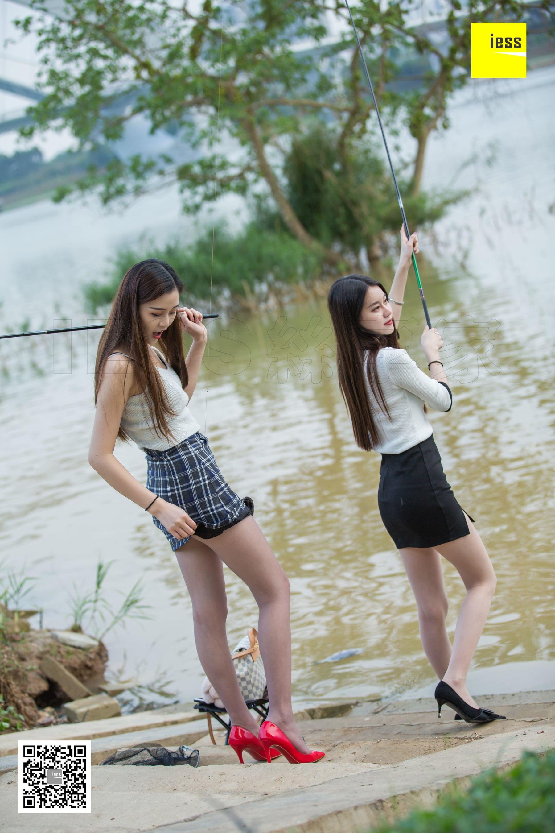 模特：佳佳&九妹 《钓鱼还是钓丝？》-图55