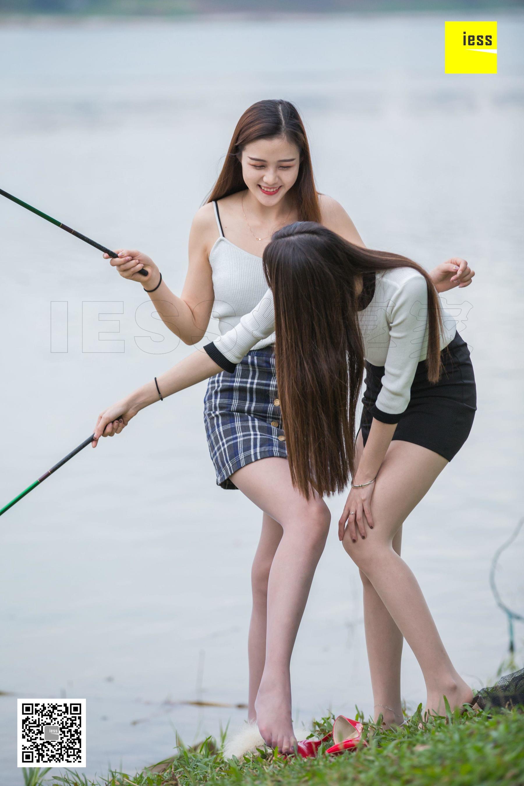 模特：佳佳&九妹 《钓鱼还是钓丝？》-图57