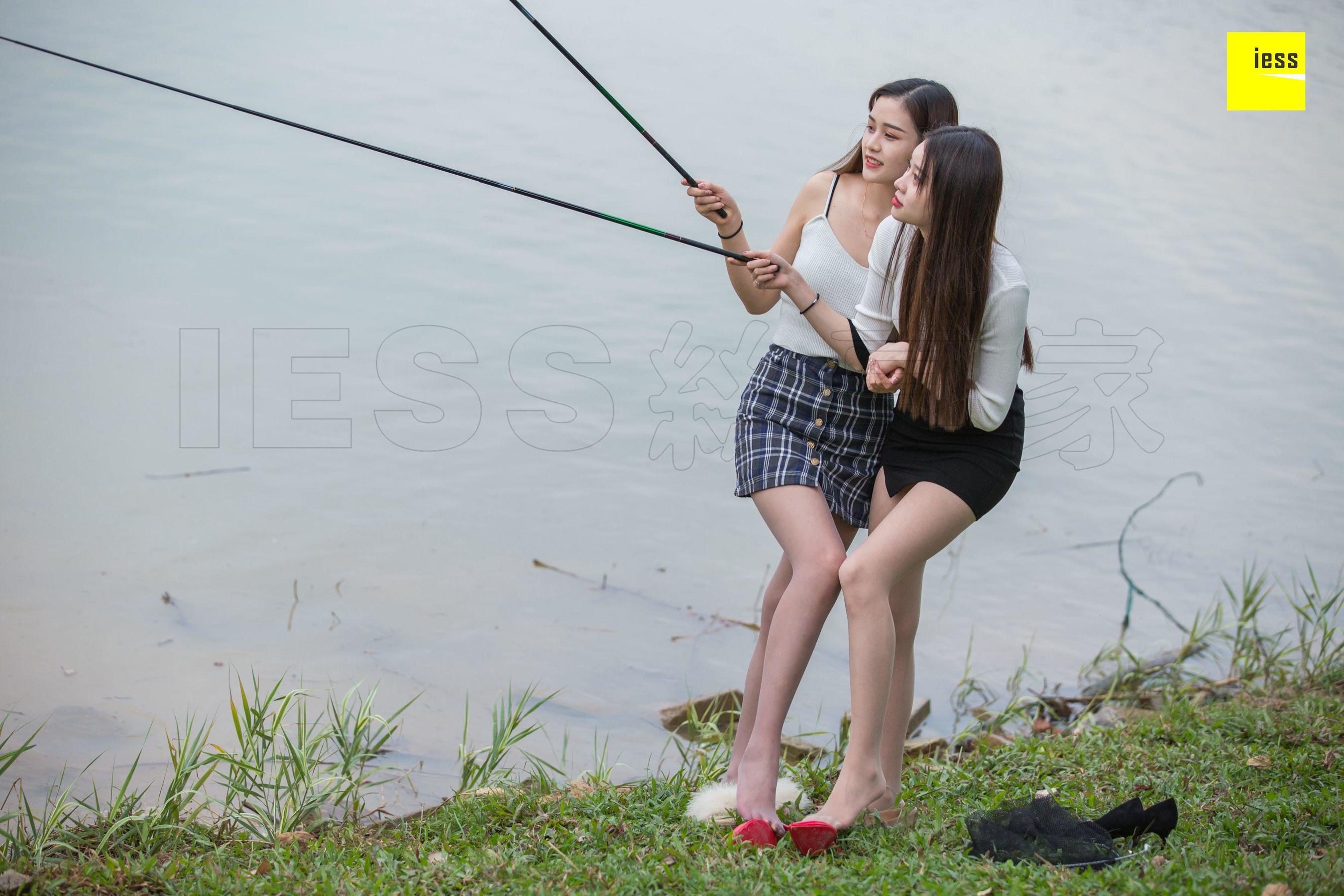 模特：佳佳&九妹 《钓鱼还是钓丝？》-图61