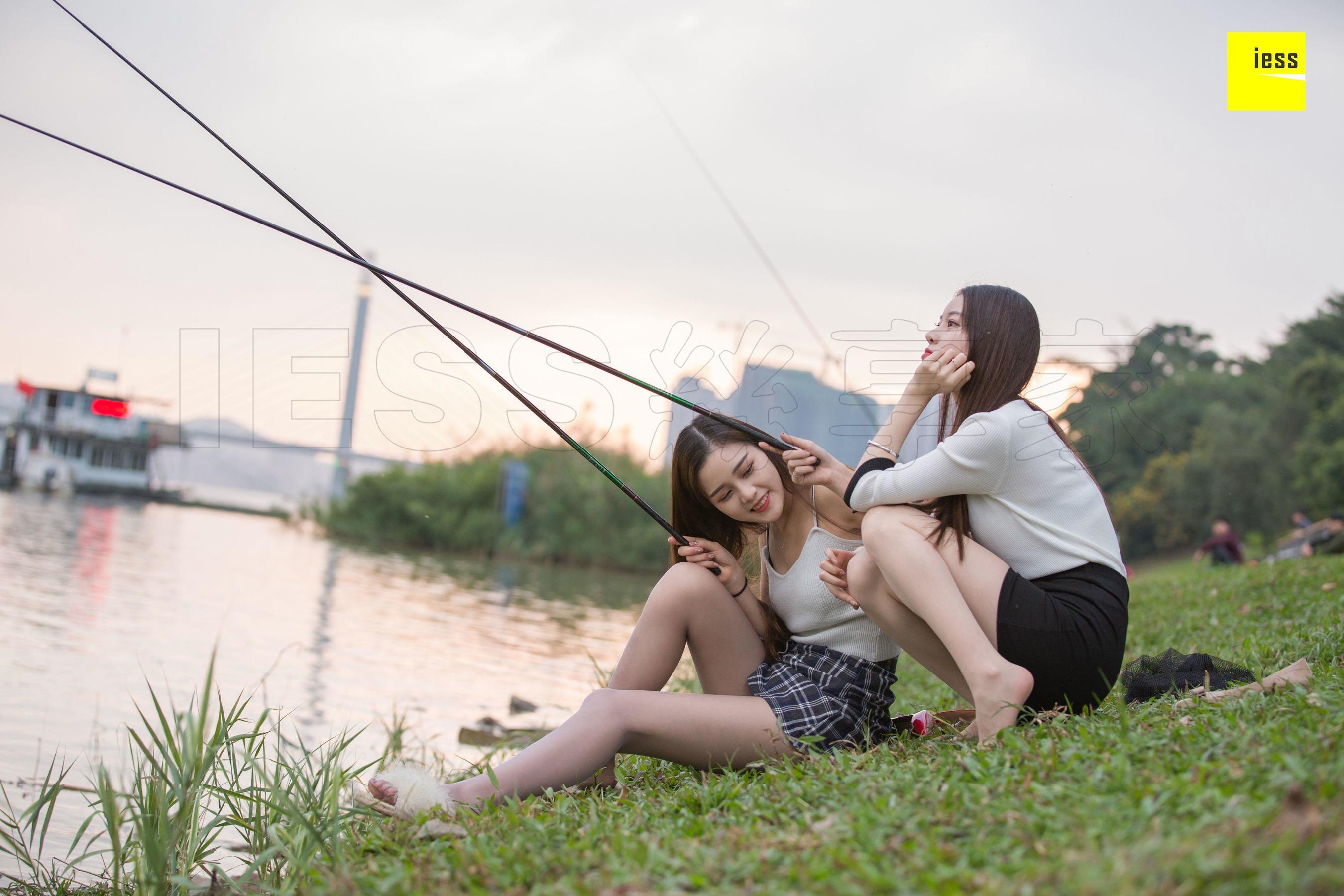 模特：佳佳&九妹 《钓鱼还是钓丝？》-图74