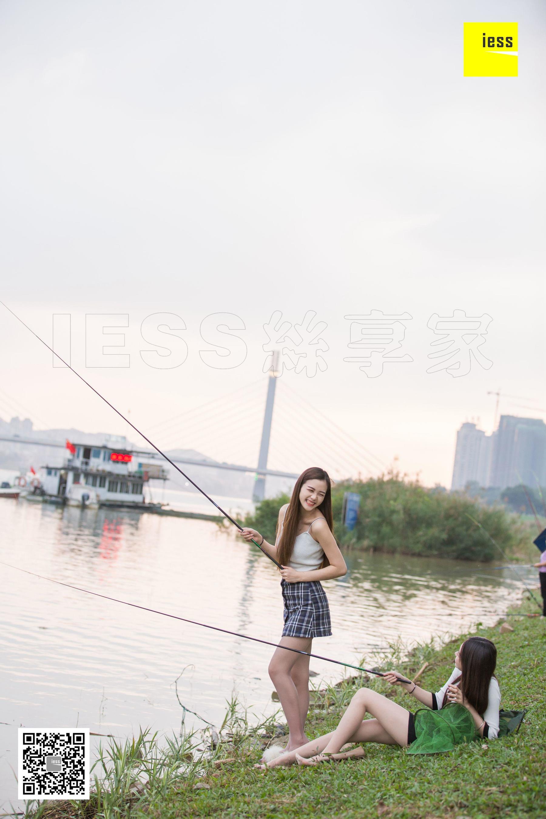 模特：佳佳&九妹 《钓鱼还是钓丝？》-图92