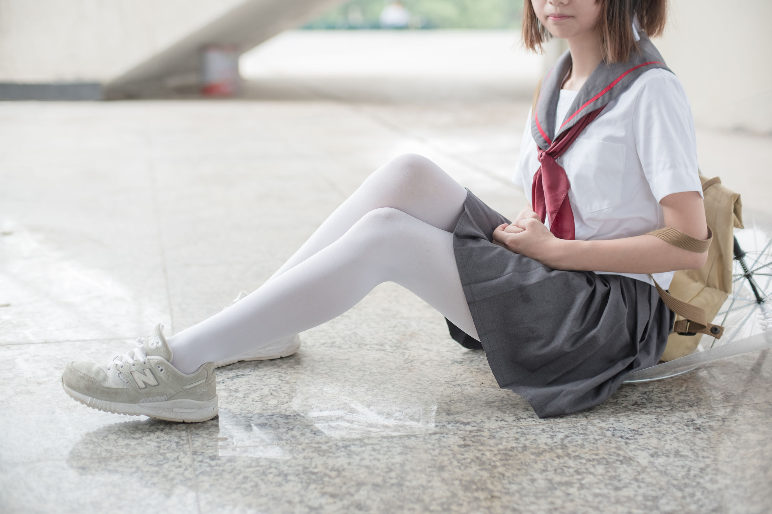 BETA-003 阿玲妹纸JK白丝-图3
