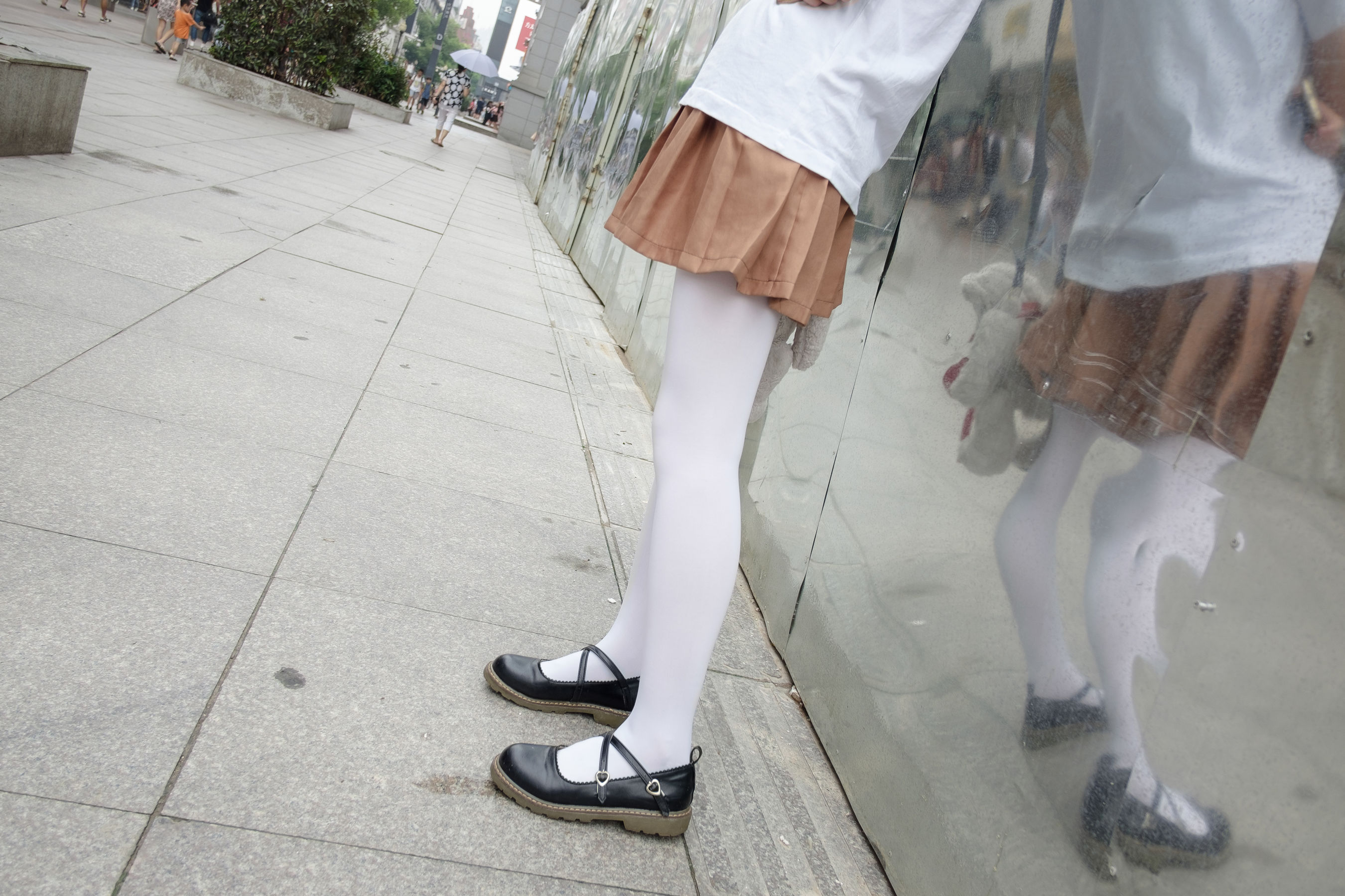BETA-004 高中女生JK白丝外拍-图3
