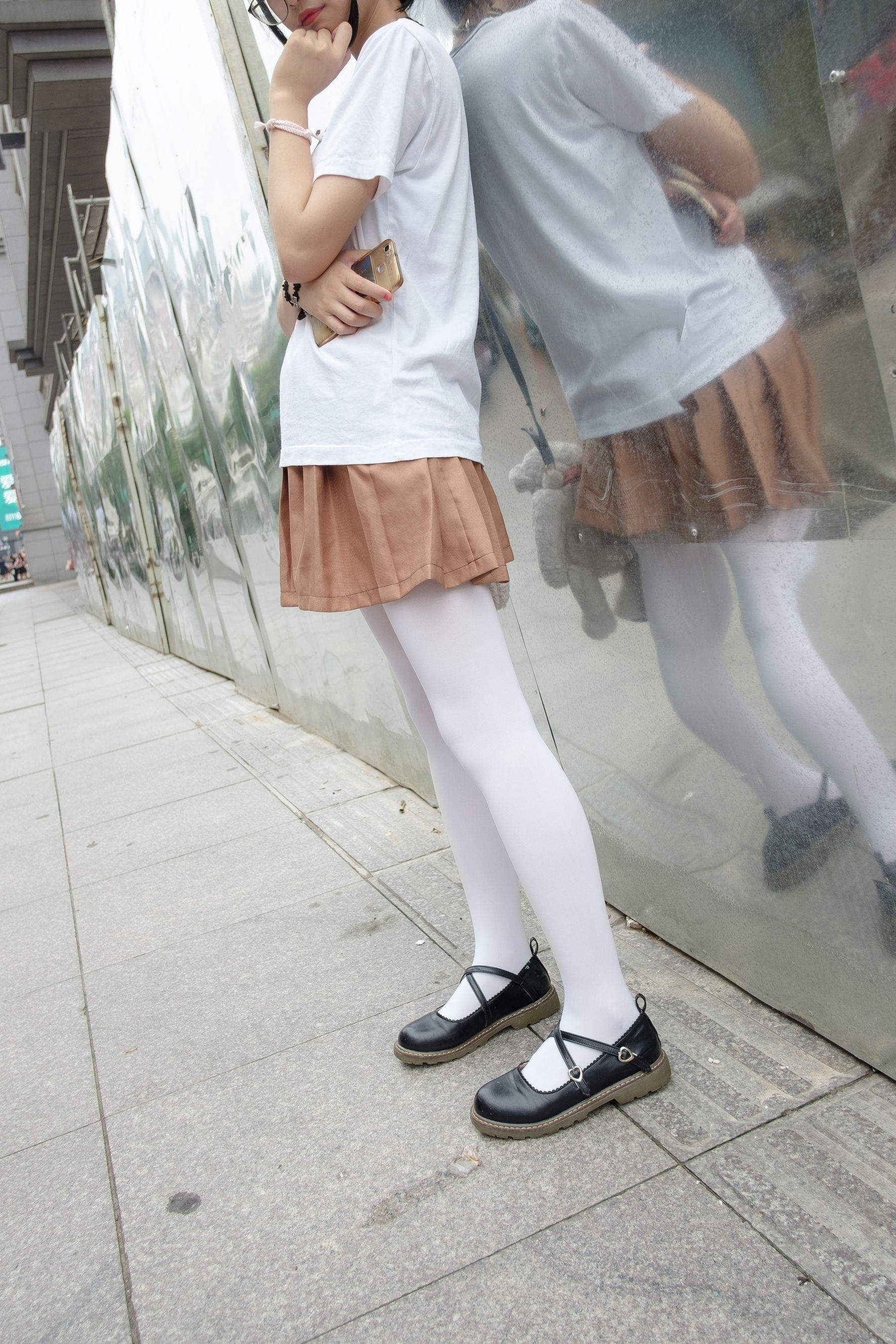 BETA-004 高中女生JK白丝外拍-图4