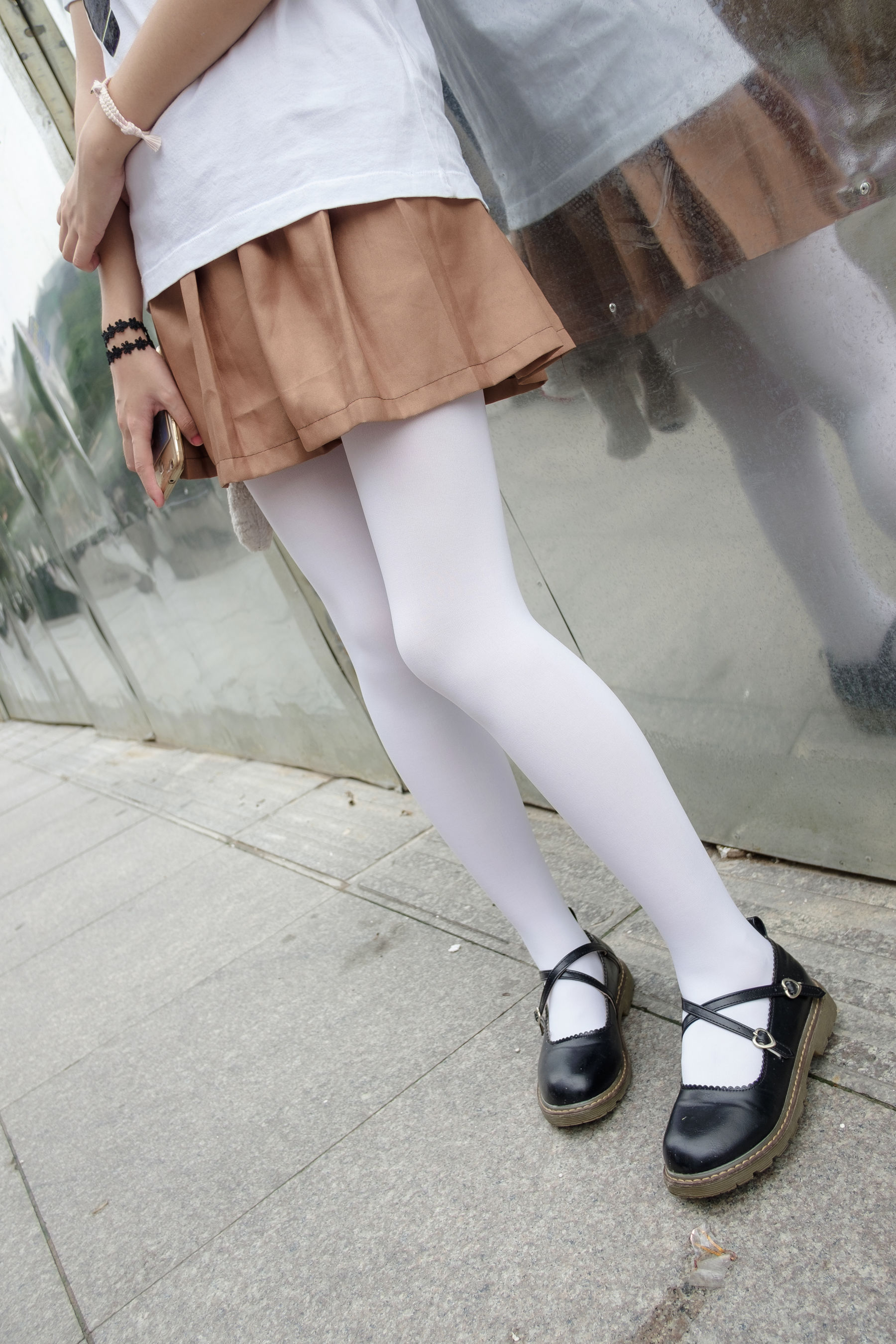 BETA-004 高中女生JK白丝外拍-图5