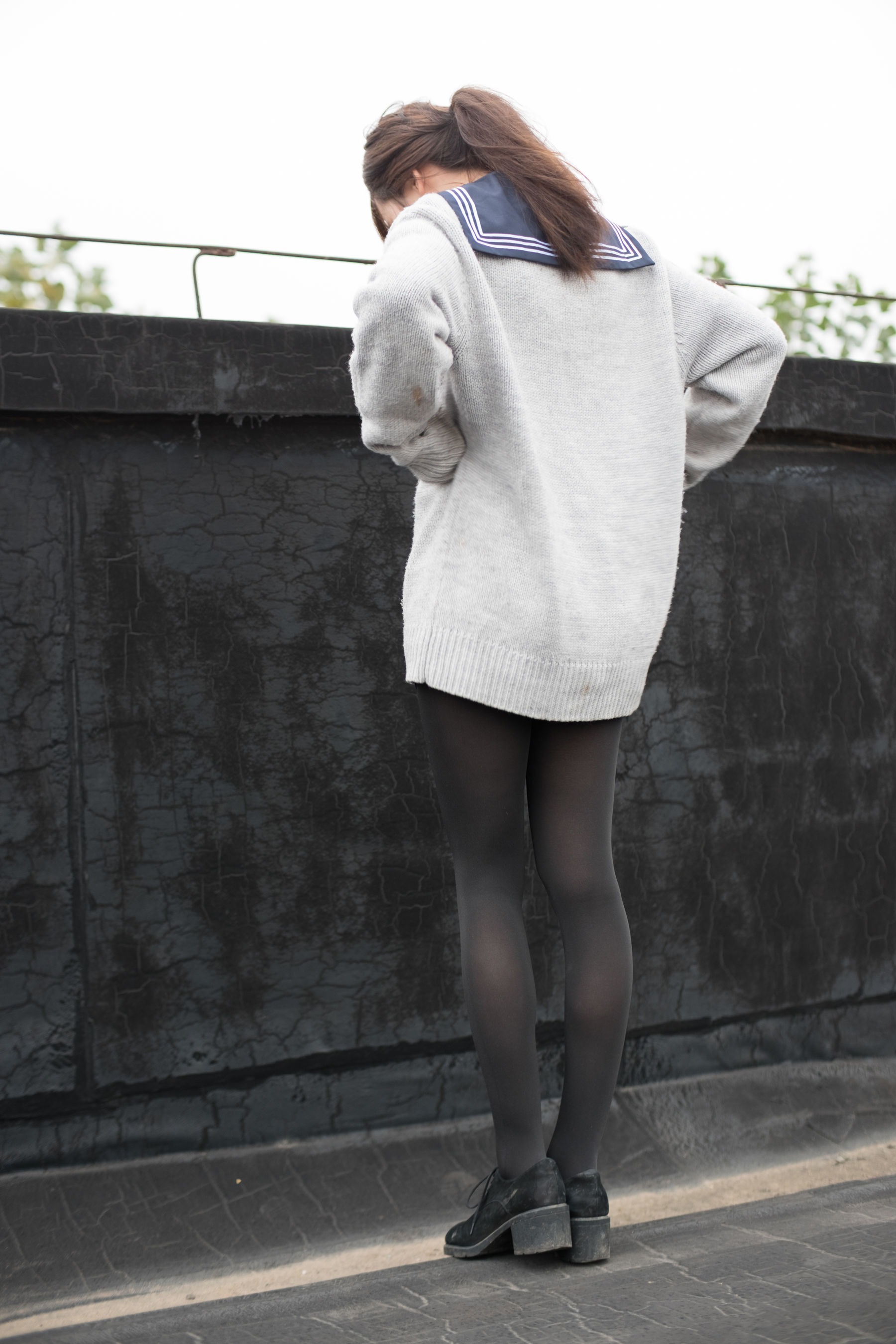 BETA-007 楼梯间的黑丝小妹-图16