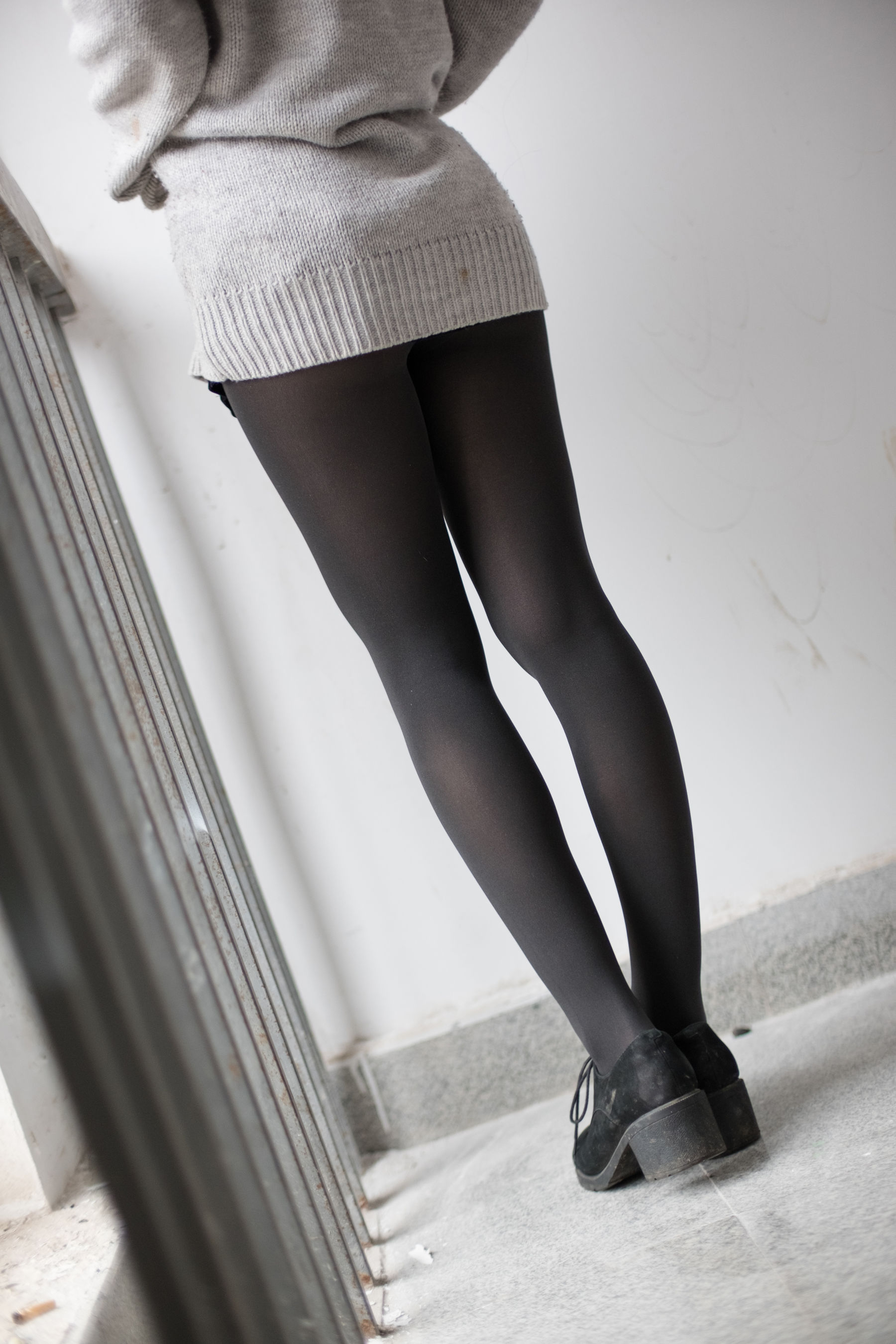 BETA-007 楼梯间的黑丝小妹-图18